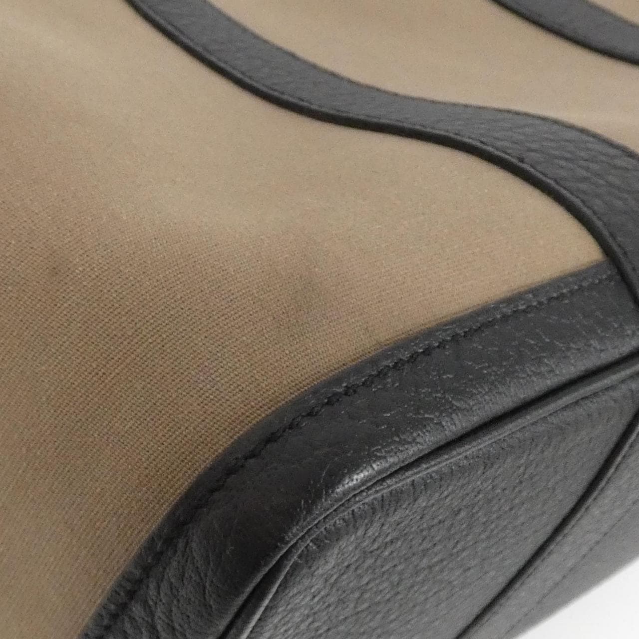 HERMES Garden Party HERMÈS 061148CK Bag Etoupe 中古品B - 縮圖 2