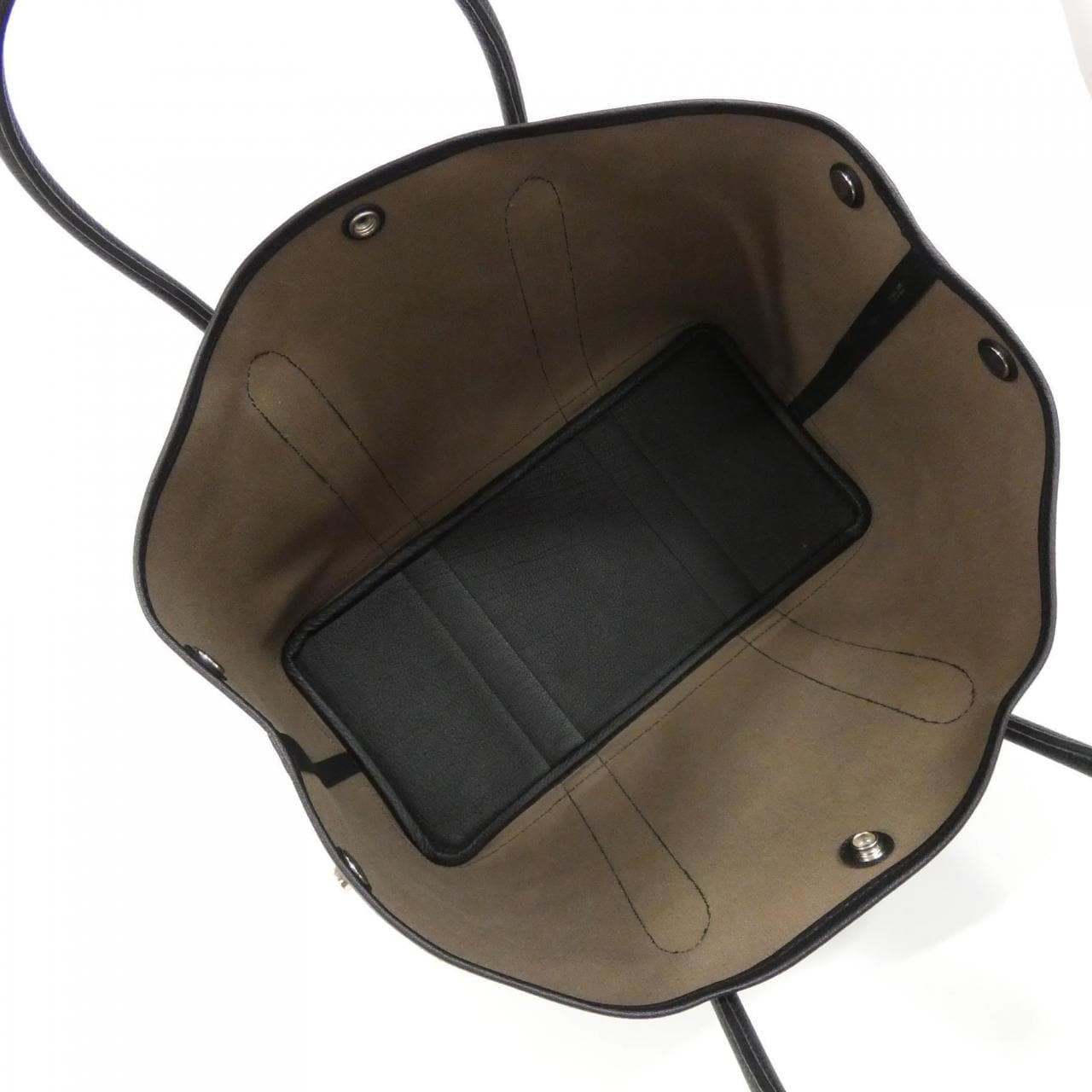 HERMES Garden Party HERMÈS 061148CK Bag Etoupe 中古品B - 縮圖 5