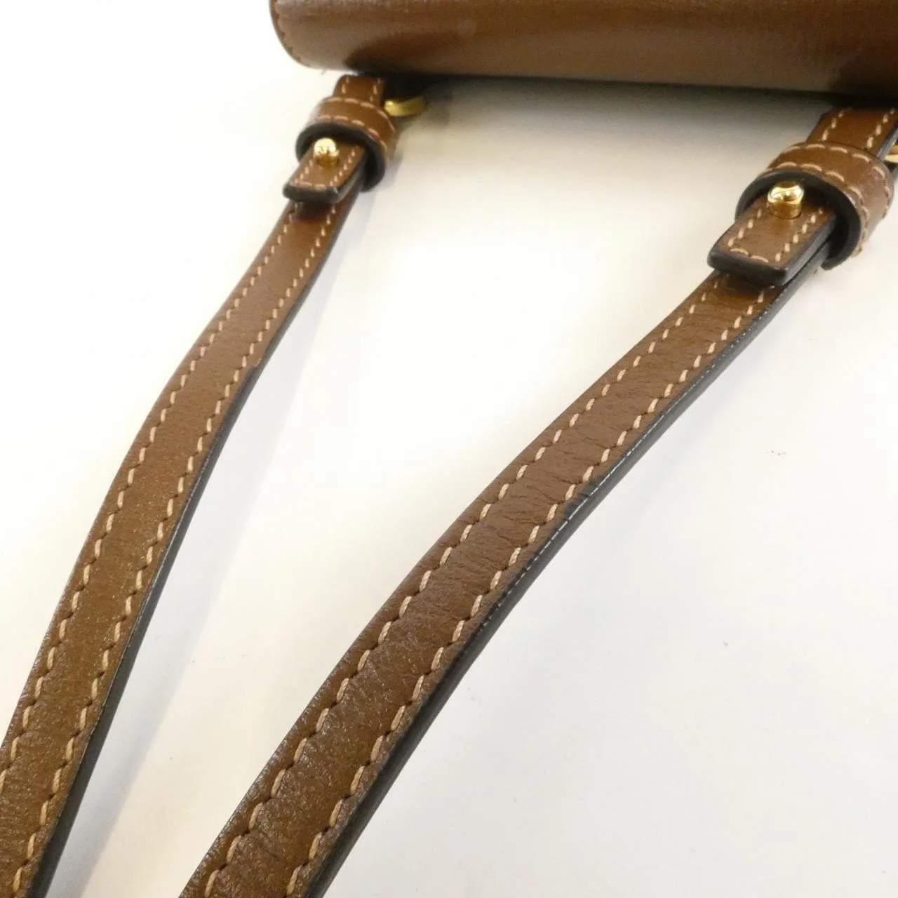 GUCCI Horsebit 1955 699761 92TCG Wallet Canvas 黑色 帆布 中古品A - 縮圖 8