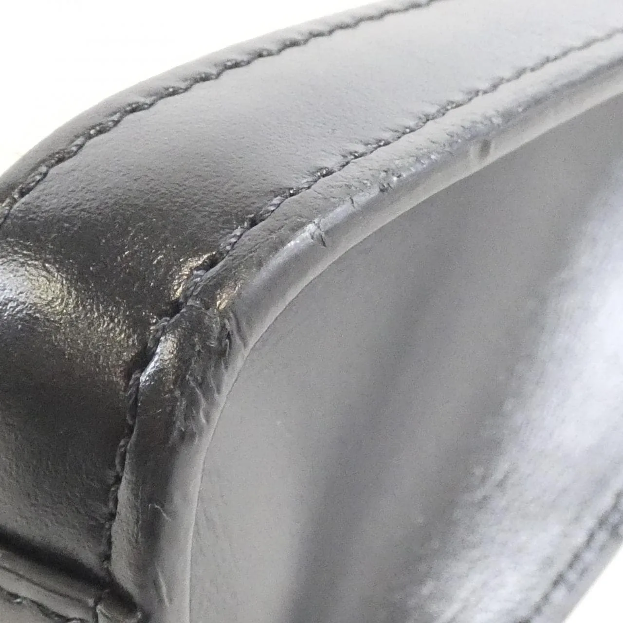 CELINE Cabas 192082DL4 Handbag Canvas 黑色 帆布 中古品A - 縮圖 3