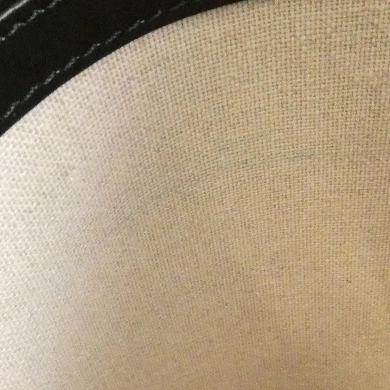 CELINE Cabas 192082DL4 Handbag Canvas 黑色 帆布 中古品A - 縮圖 7