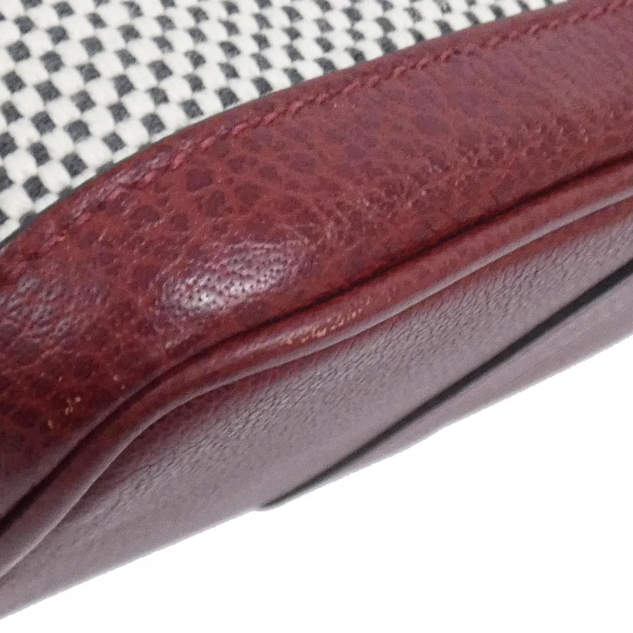 HERMES Garden Party 066603CK Tote Rouge 中古品A - 縮圖 2