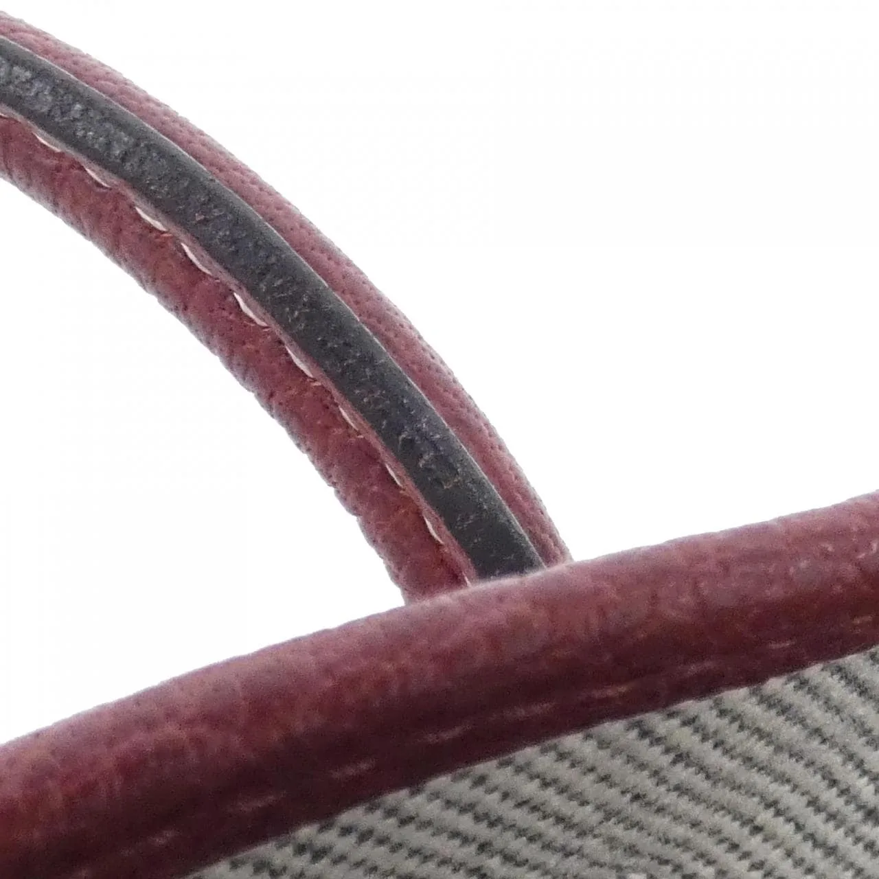 HERMES Garden Party 066603CK Tote Rouge 中古品A - 縮圖 6