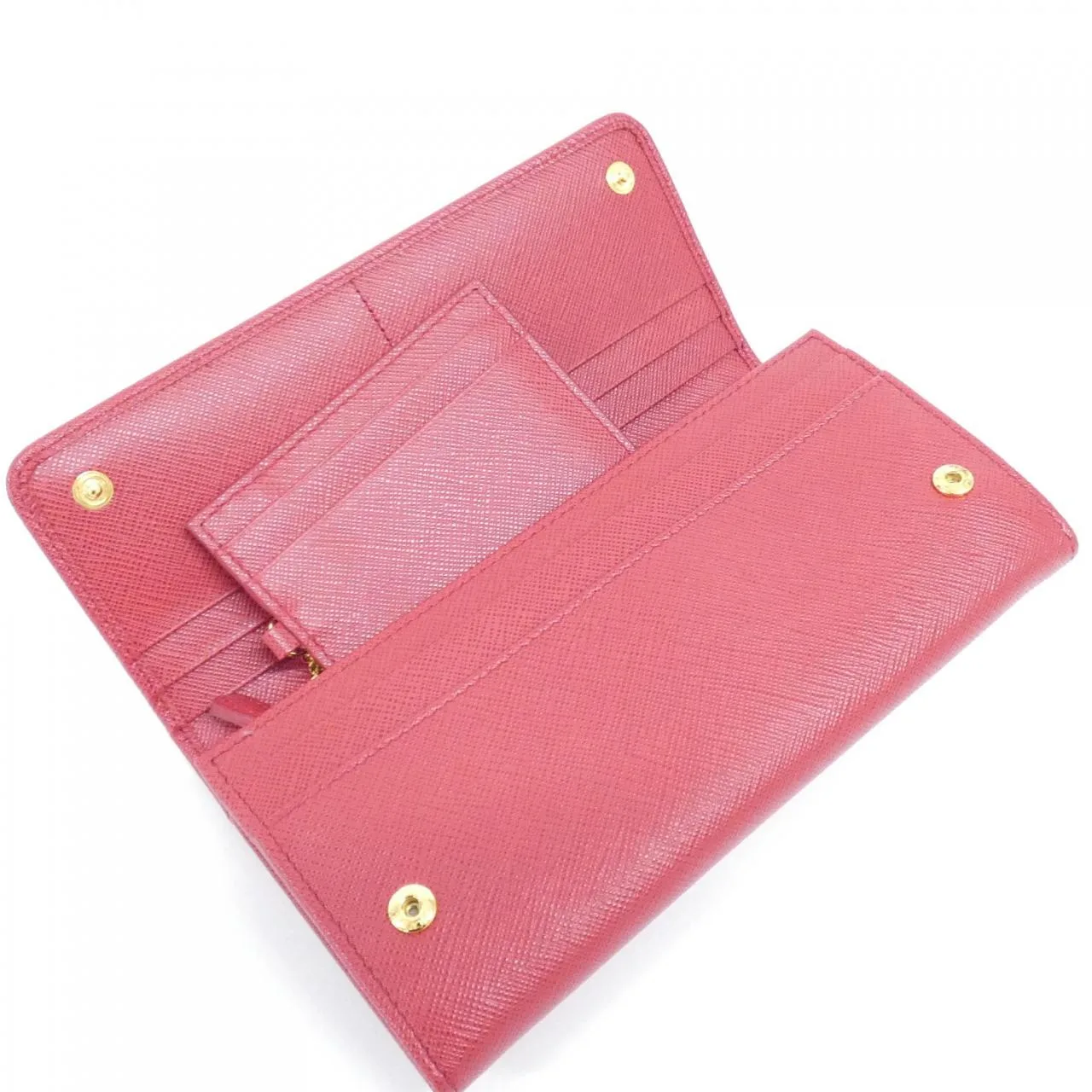 PRADA 1MH132 Wallet Black Rank A - Thumbnail 3