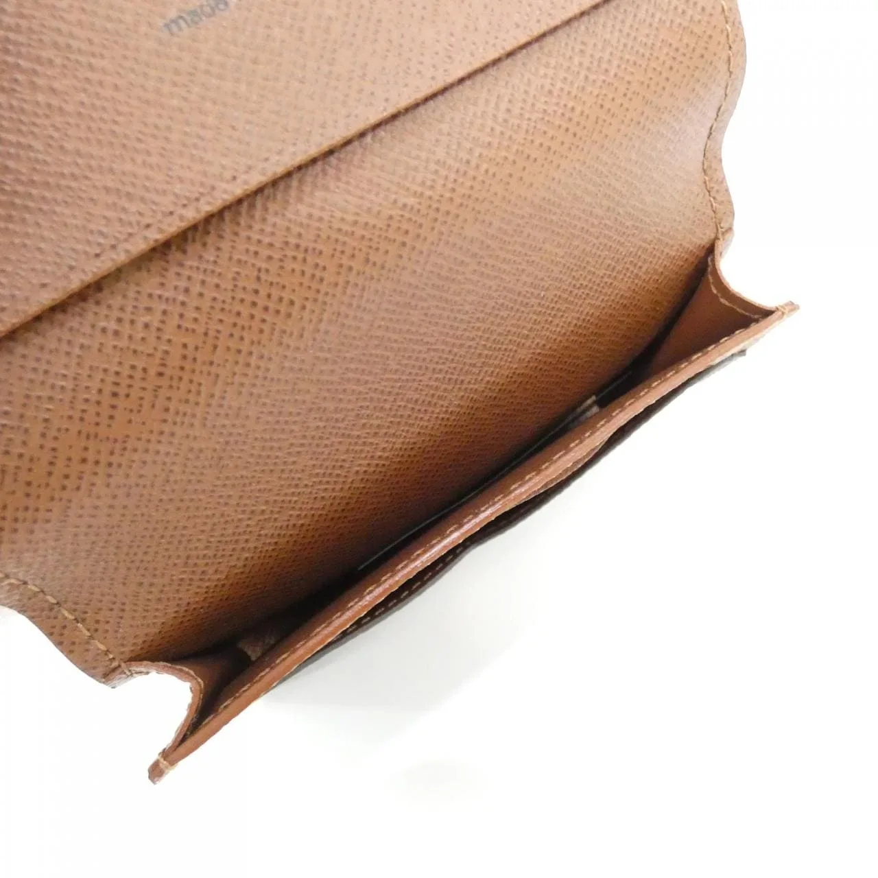 LOUIS VUITTON M63801 Card Case Monogram 黑色 Monogram 中古品A - 縮圖 6