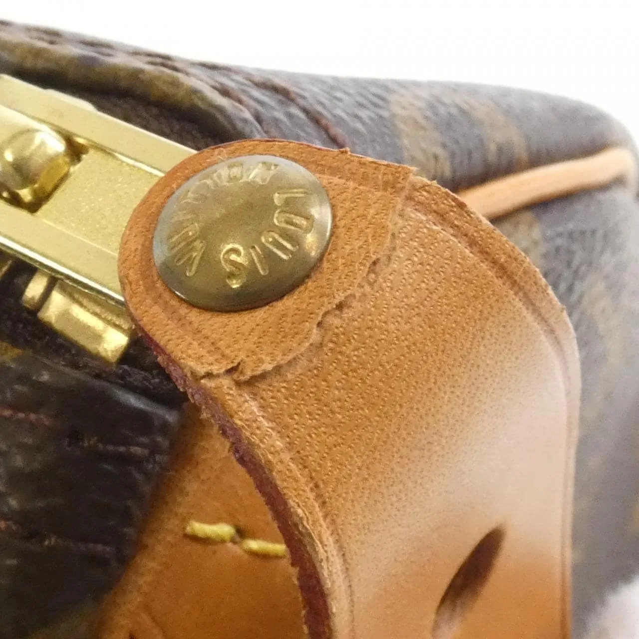 LOUIS VUITTON Speedy M41526 Boston Monogram 黑色 Monogram 中古品A - 縮圖 5