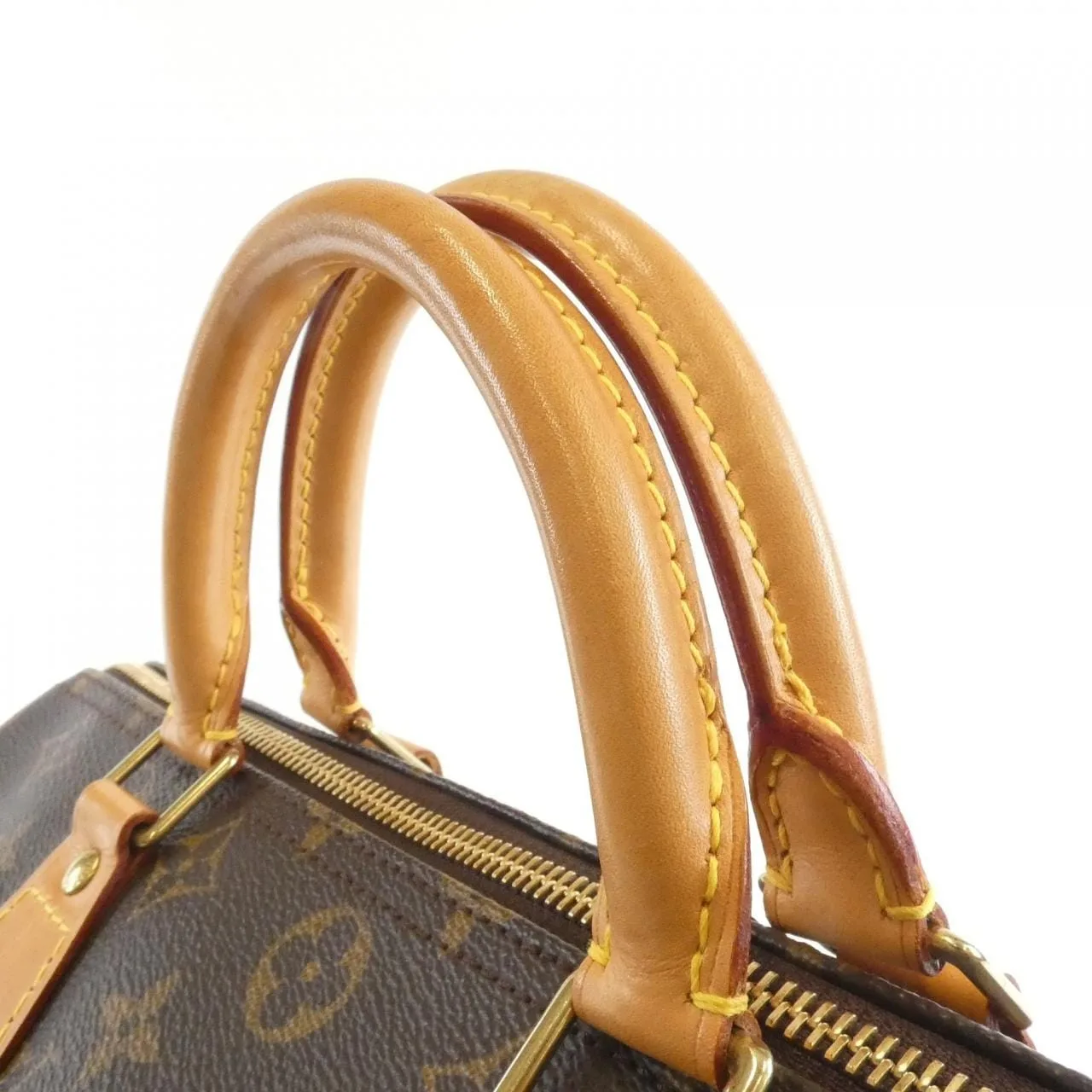 LOUIS VUITTON Speedy M41526 Boston Monogram 黑色 Monogram 中古品A - 縮圖 7