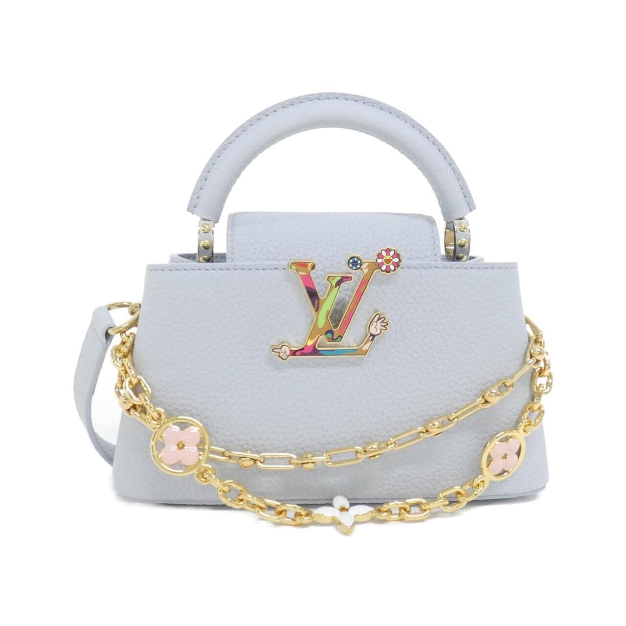 LOUIS VUITTON Capucines M13707 Bag Blue