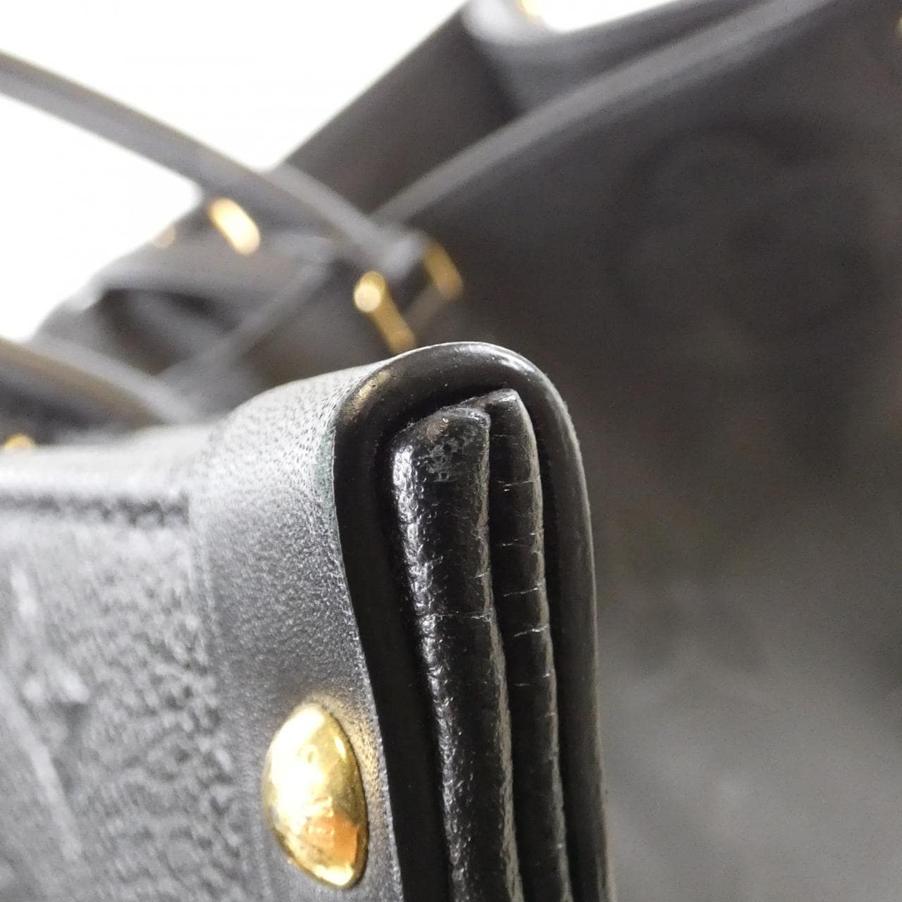 LOUIS VUITTON OnTheGo M44925 Bag Monogram Black Monogram Rank B - Thumbnail 3