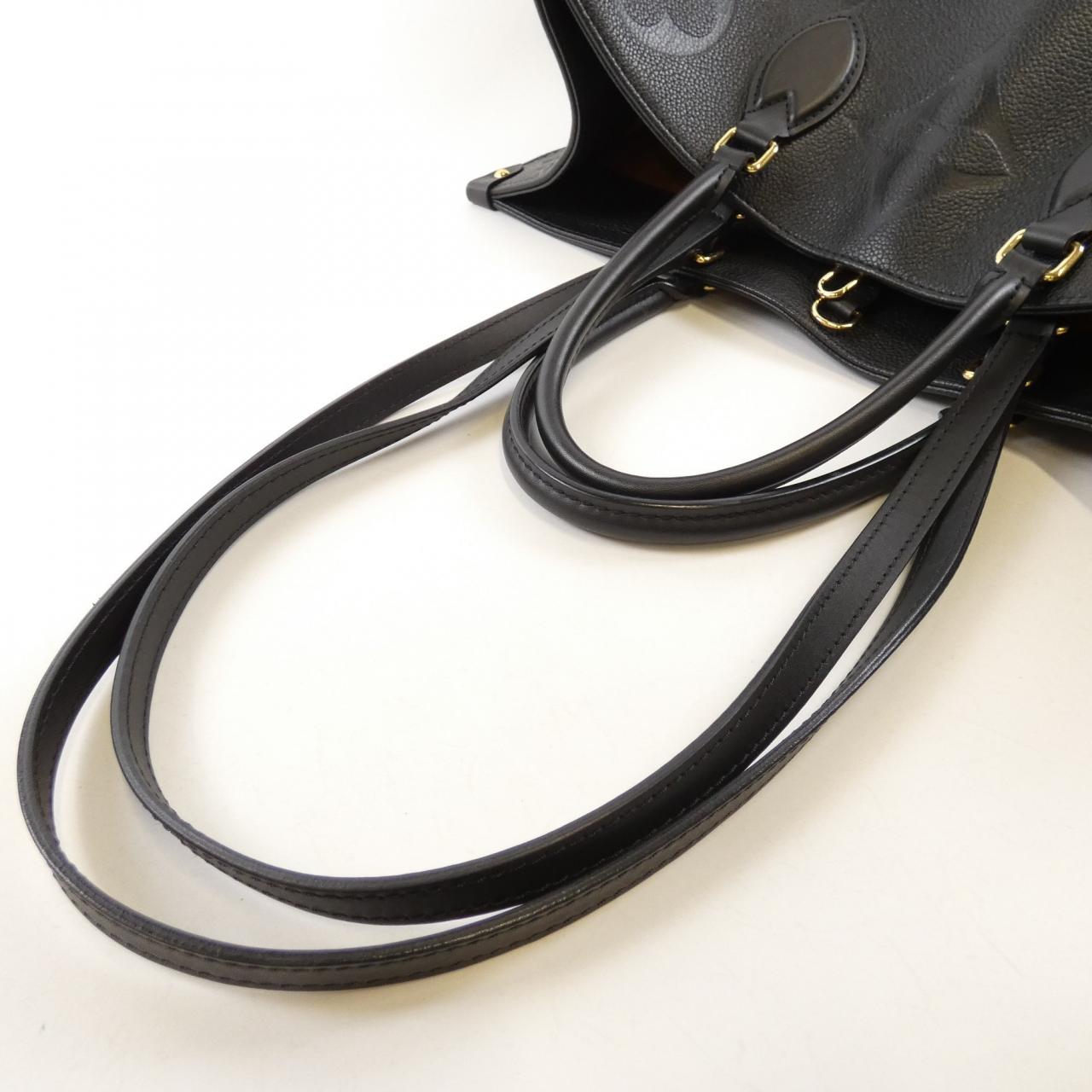 LOUIS VUITTON OnTheGo M44925 Bag Monogram Black Monogram Rank B - Thumbnail 4