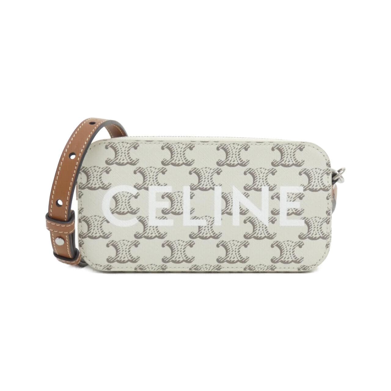 CELINE 10L272DM5 Shoulder Bag Canvas