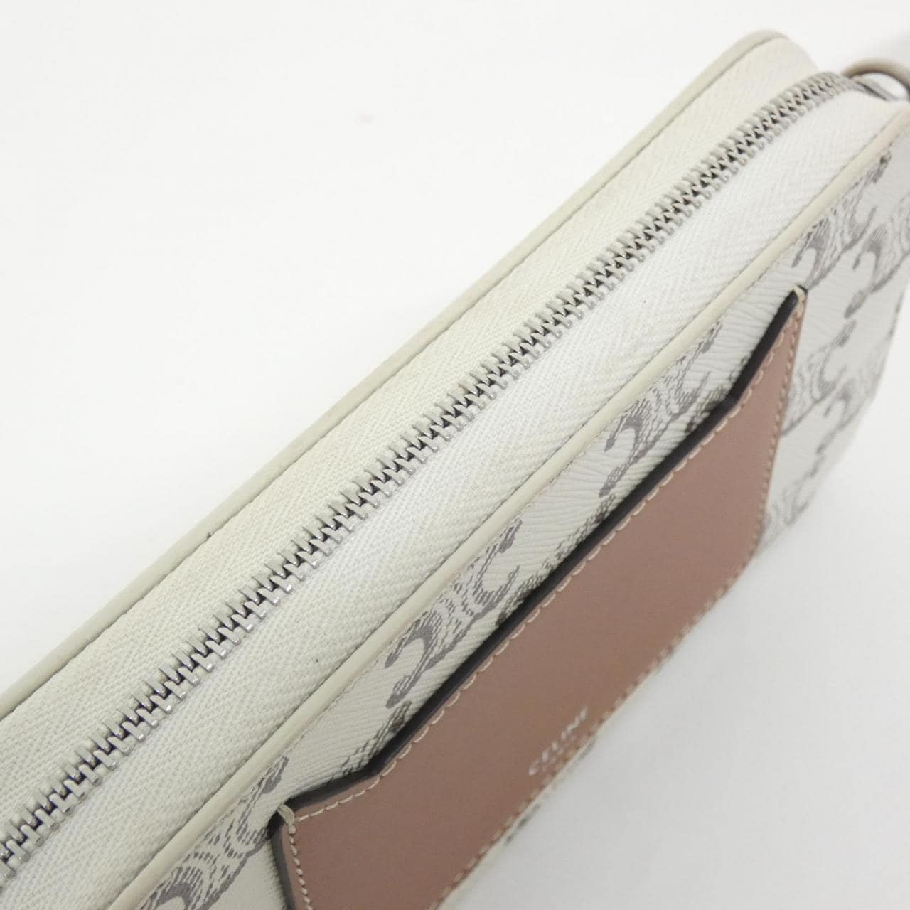 CELINE 10L272DM5 Shoulder Bag Canvas Black Canvas - Thumbnail 4