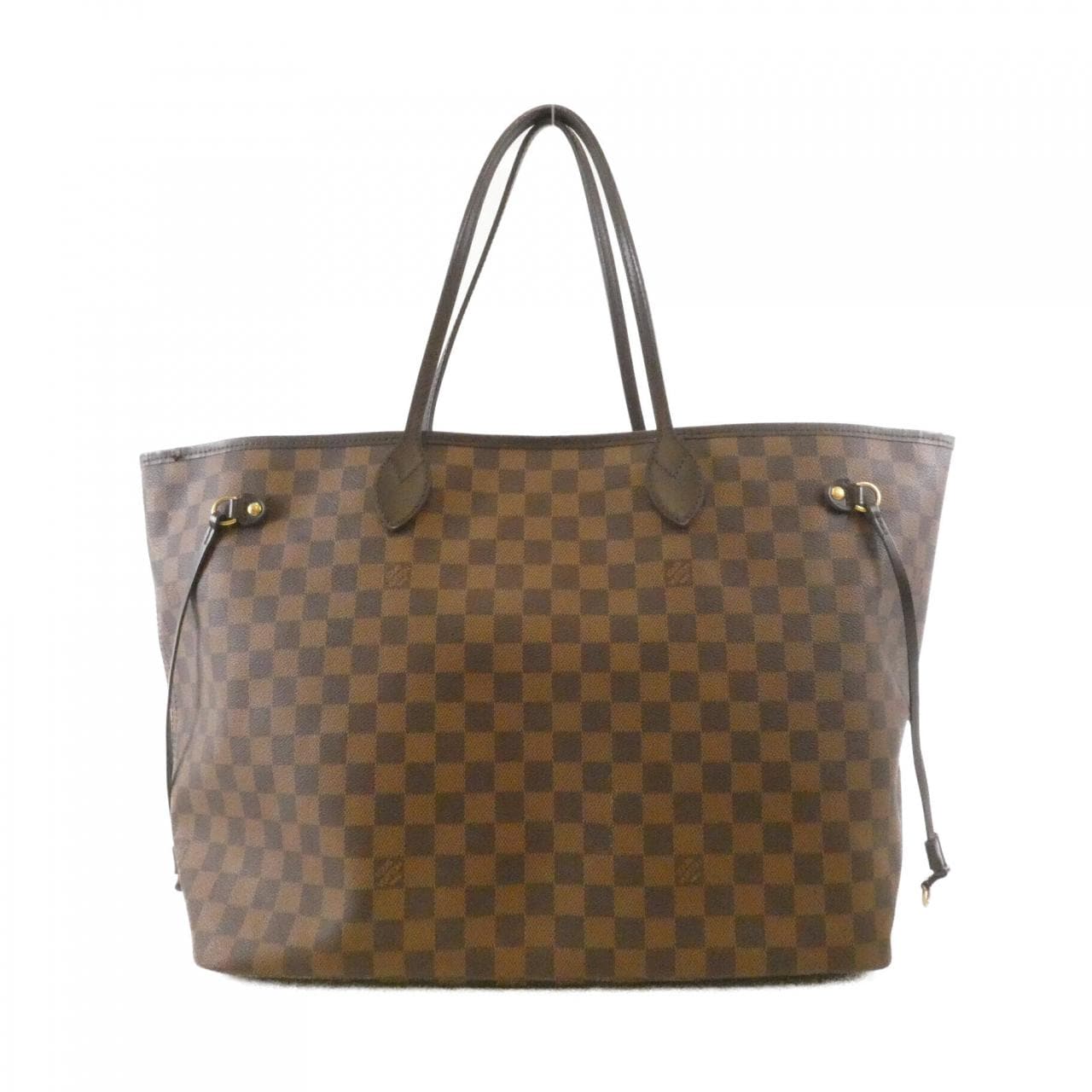 LOUIS VUITTON Neverfull N51106 Bag Damier Black