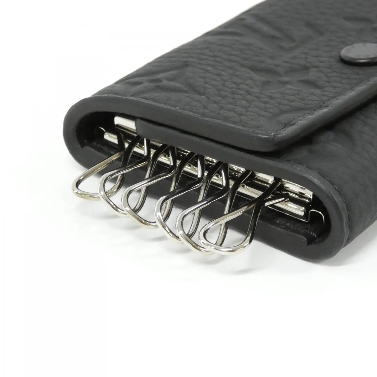 LOUIS VUITTON M82604 Key Case Monogram Black Monogram Rank A - Thumbnail 2