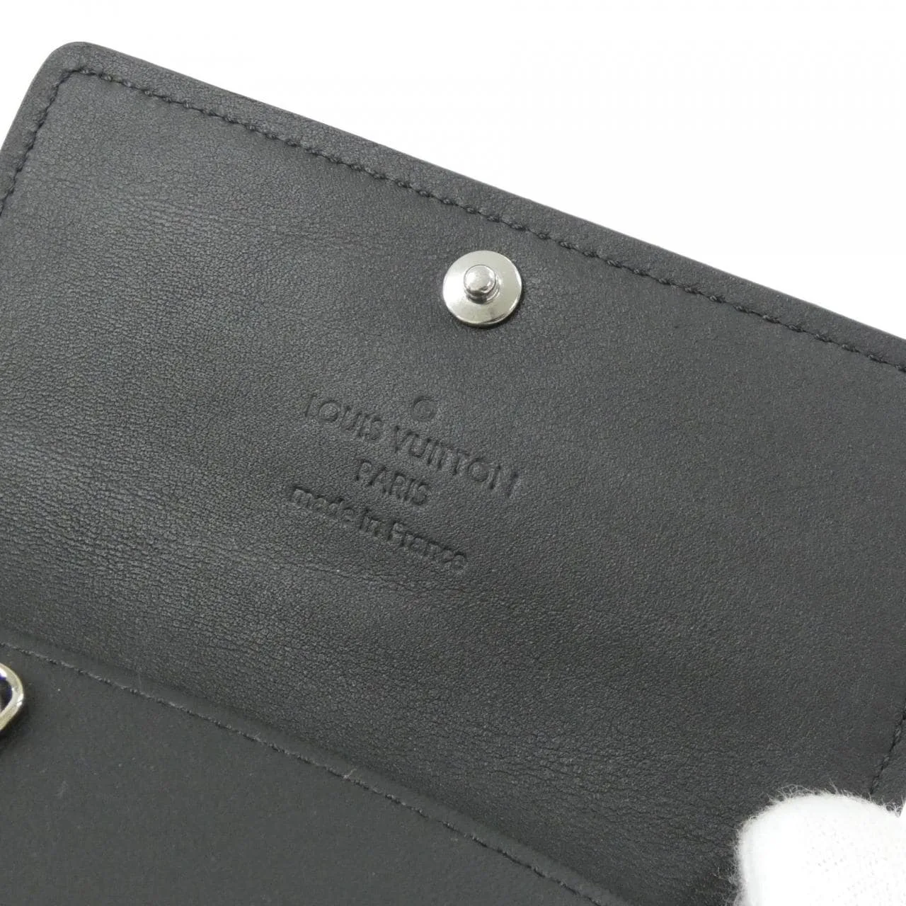 LOUIS VUITTON M82604 Key Case Monogram Black Monogram Rank A - Thumbnail 4