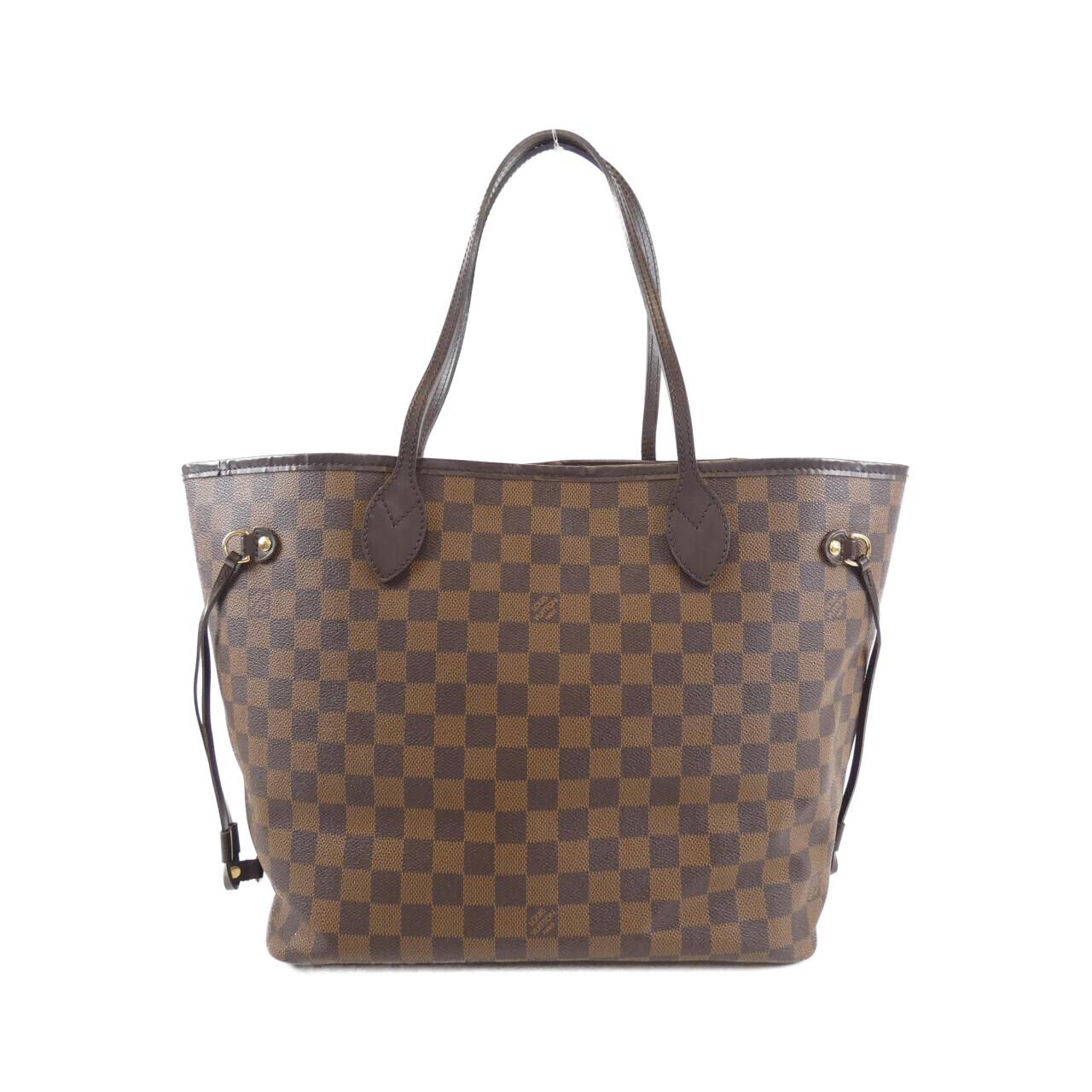 LOUIS VUITTON Neverfull N41358 Bag Damier Black