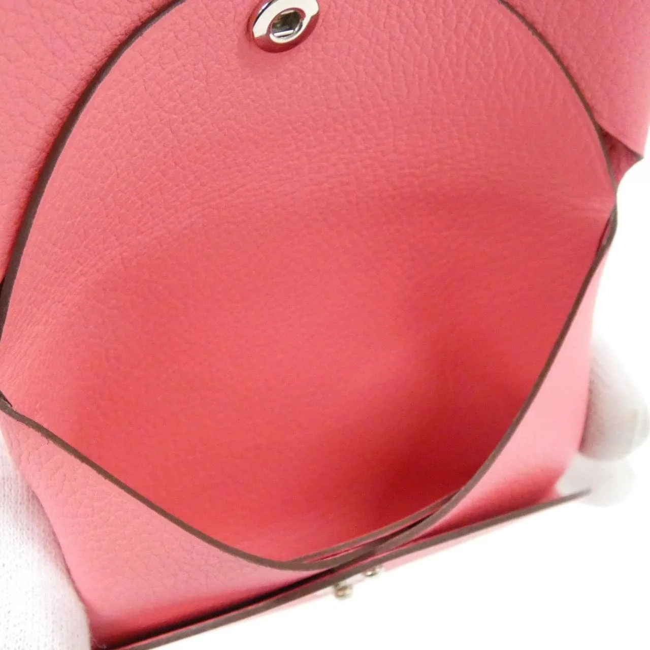 HERMES 085238CK Coin Case 黑色 中古品A - 縮圖 3