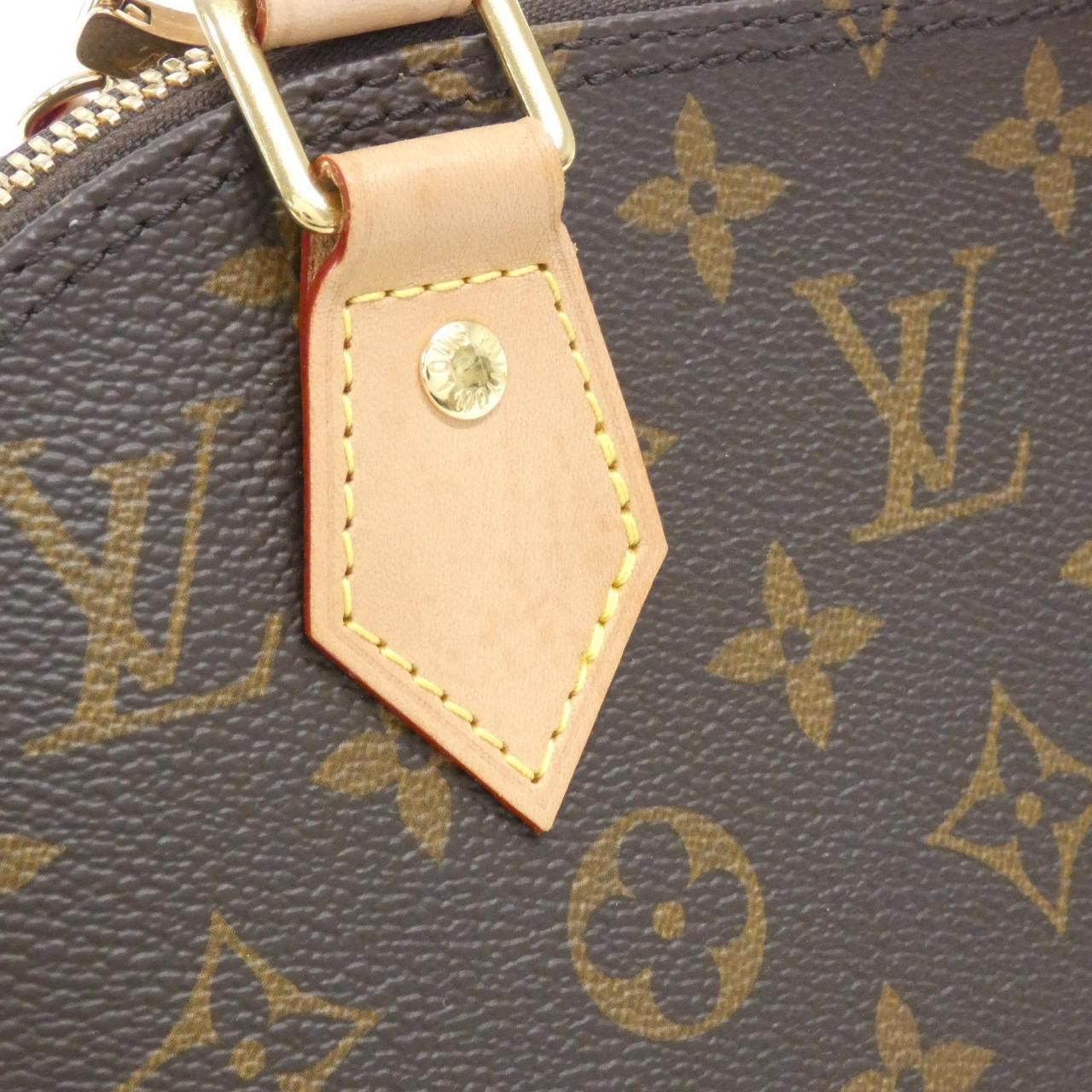 LOUIS VUITTON Alma M53152 Bag Monogram 黑色 Monogram 中古品A - 縮圖 4