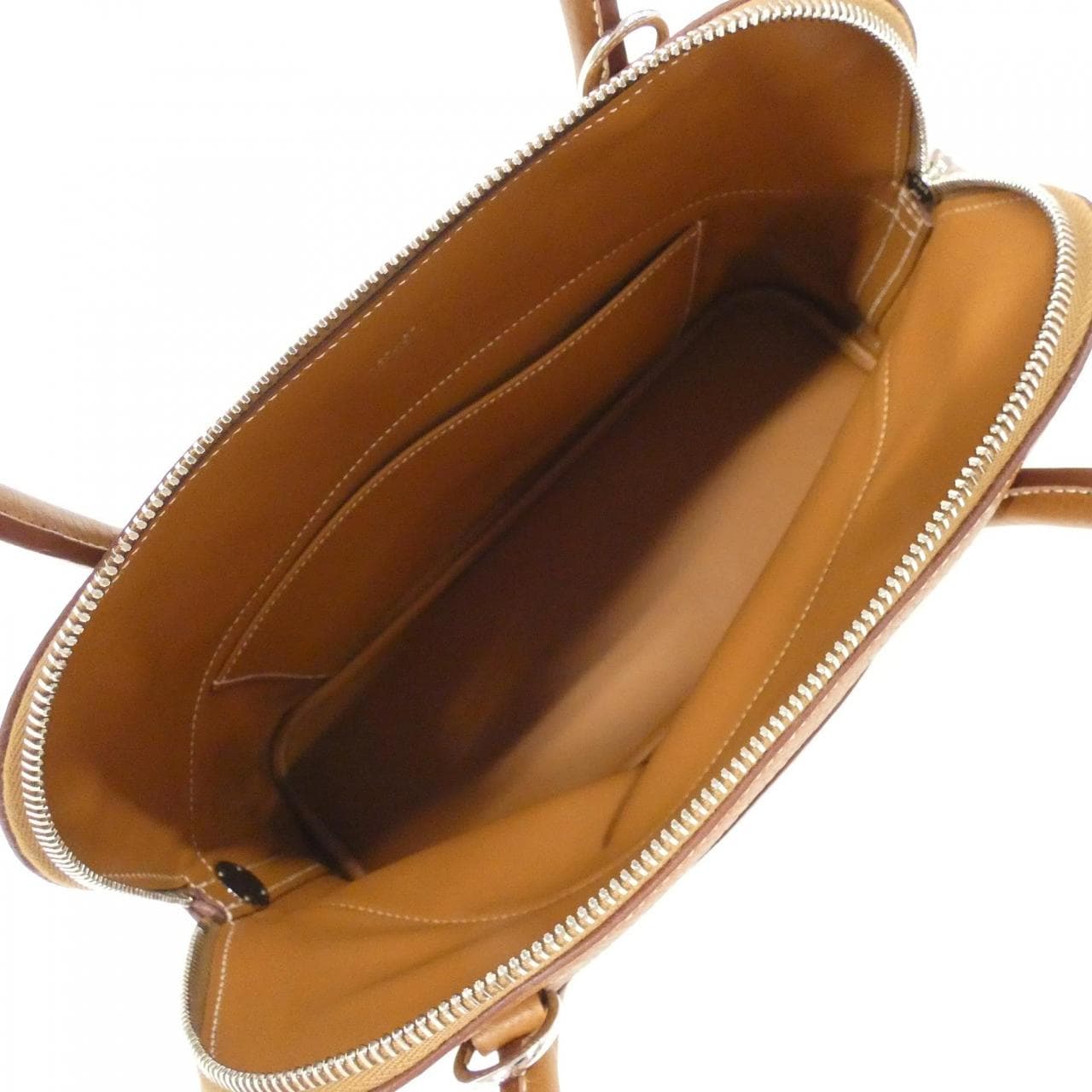 HERMES HERMÈS Bolide 073419CK Bag Clemence Gold Clemence Leather - Thumbnail 6