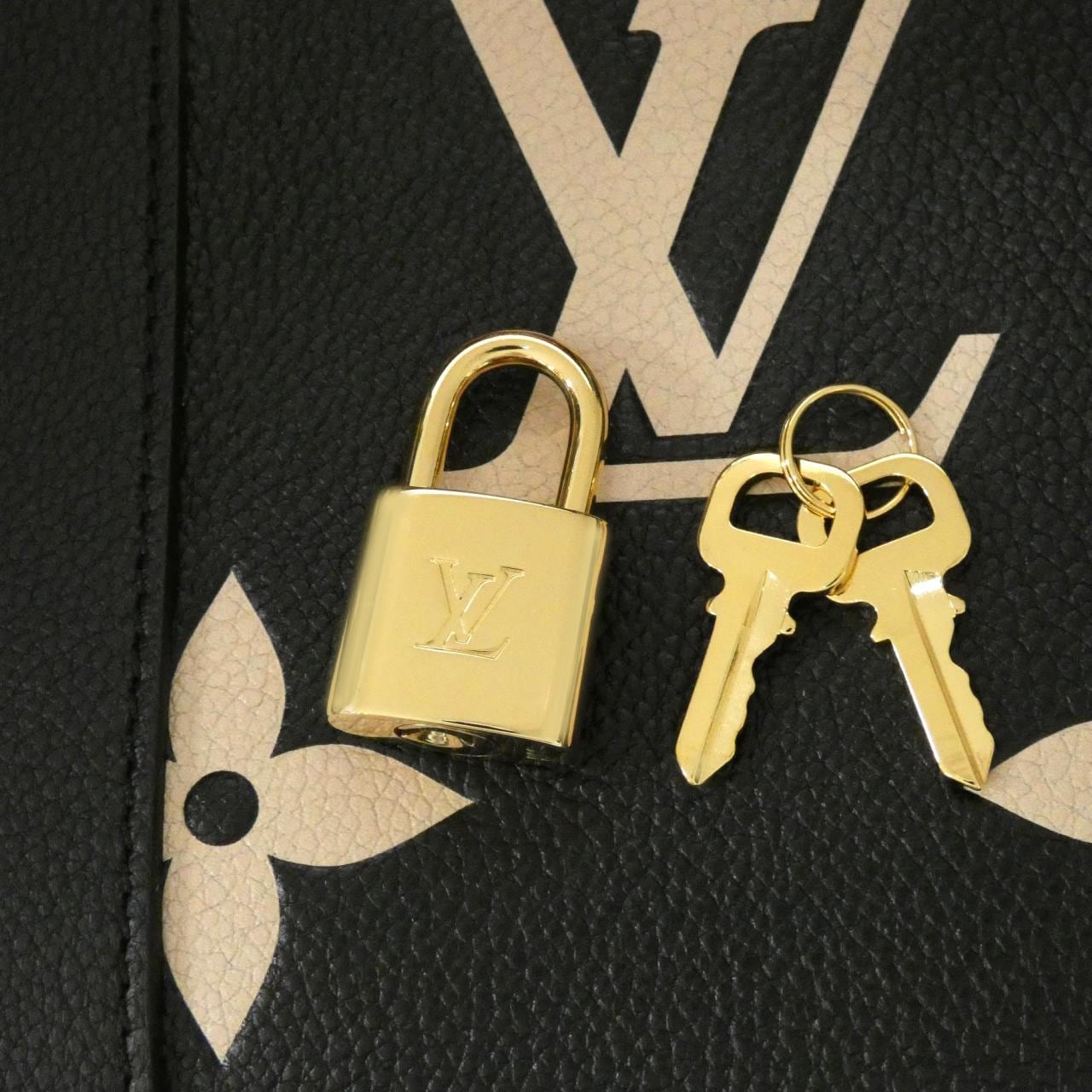 LOUIS VUITTON Keepall M46670 Boston Bag Monogram Black Monogram Rank A - Thumbnail 3