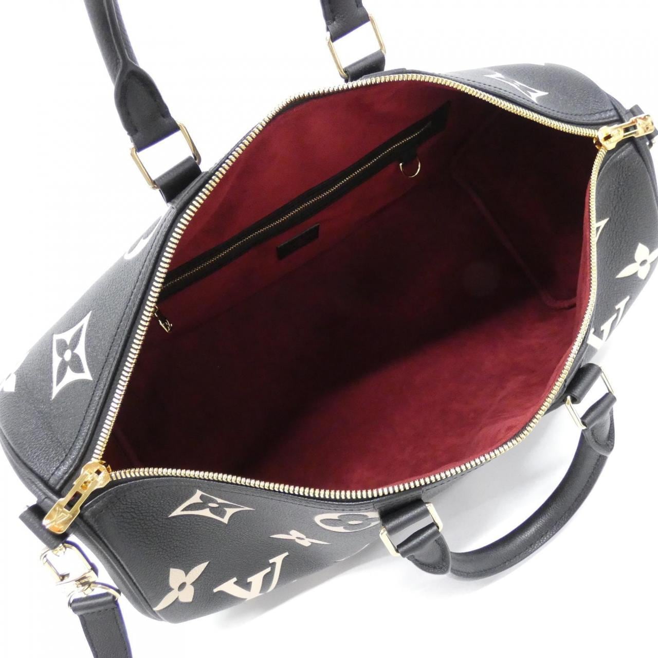 LOUIS VUITTON Keepall M46670 Boston Bag Monogram Black Monogram Rank A - Thumbnail 6