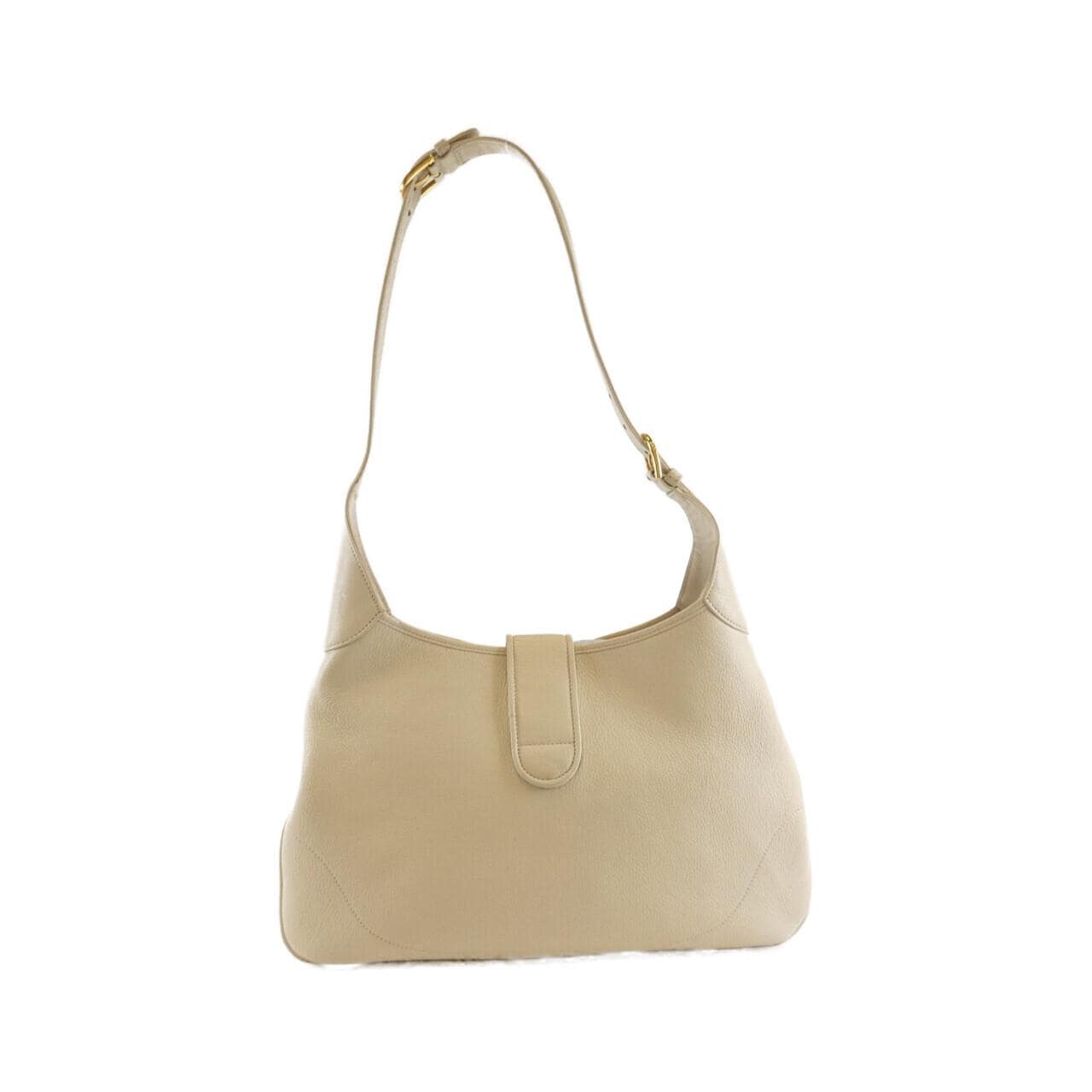 GUCCI 726274 AABE9 Shoulder Bag Leather Grey Leather - Thumbnail 2