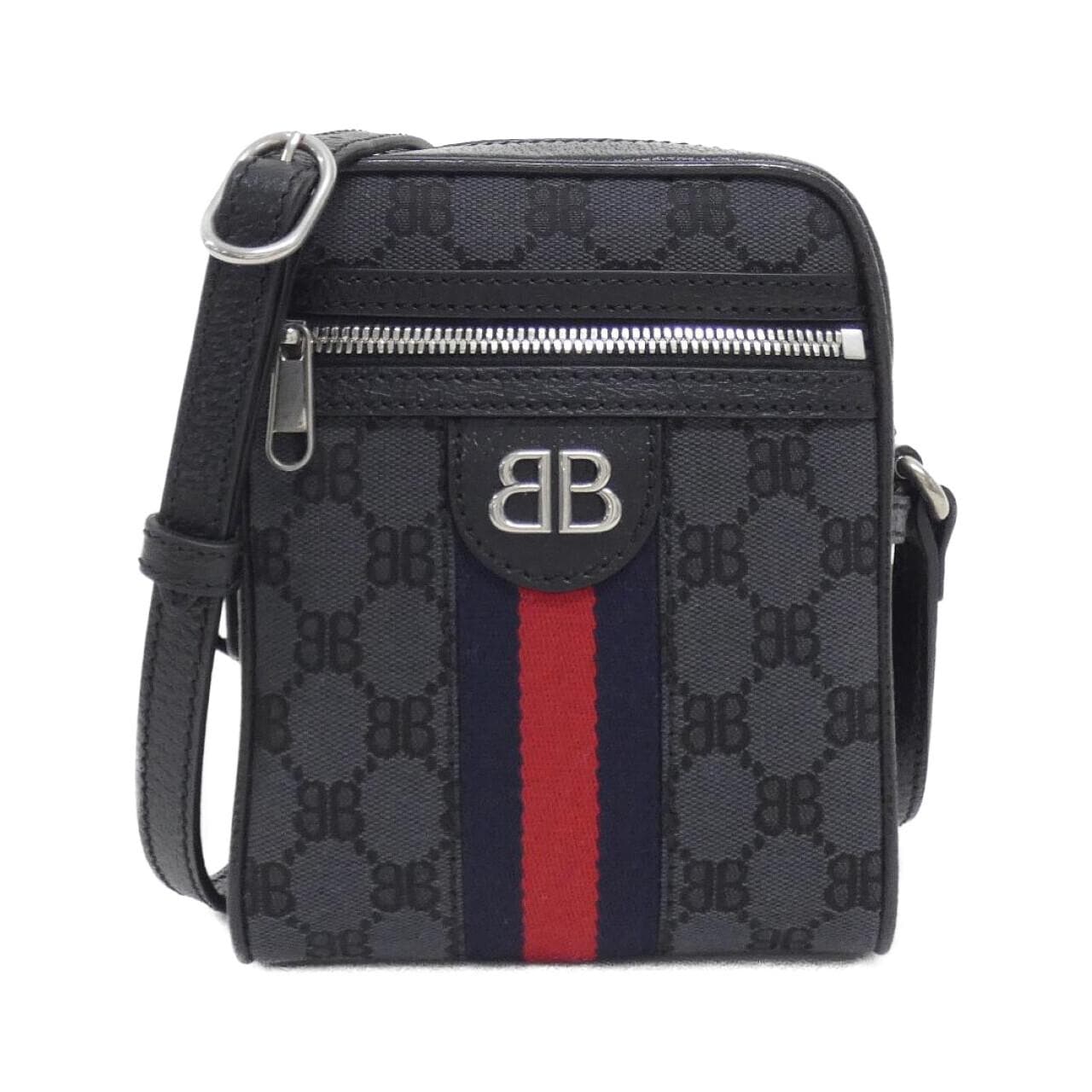 BALENCIAGA 680129 2103X Shoulder Bag Canvas