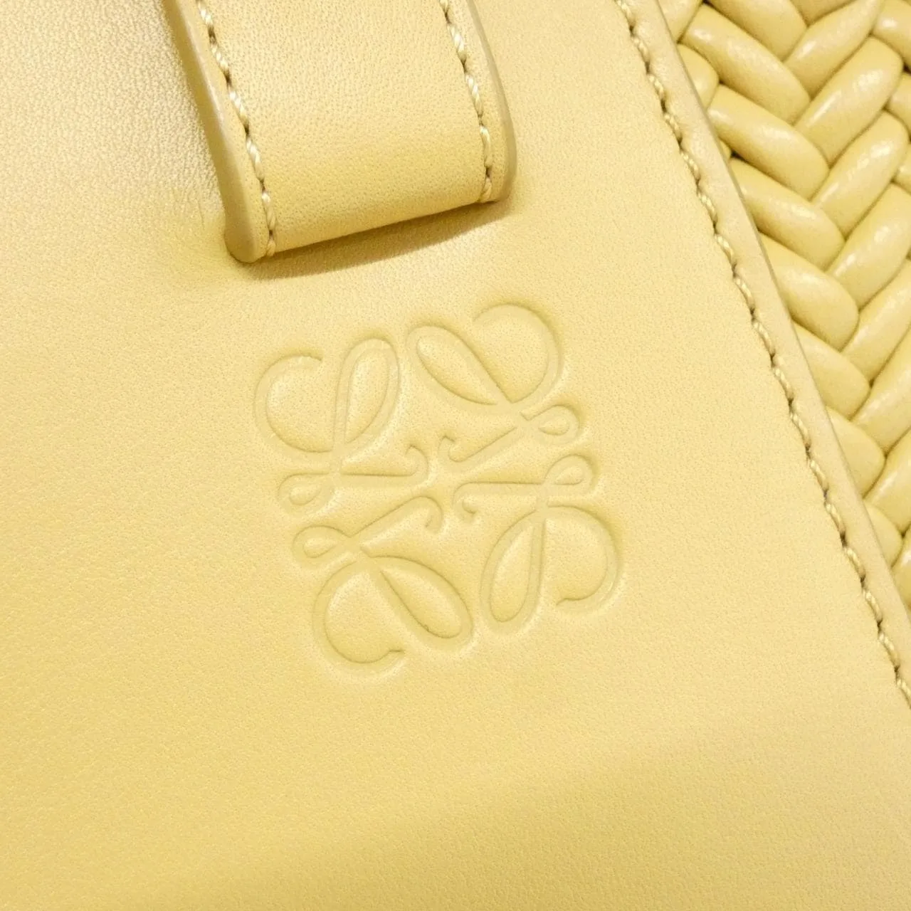 LOEWE Hammock A538H13X36 Shoulder 黑色 中古品A - 縮圖 4