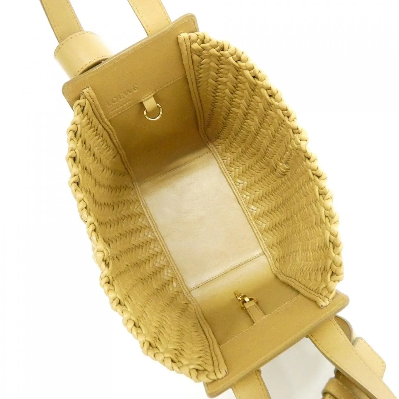 LOEWE Hammock A538H13X36 Shoulder 黑色 中古品A - 縮圖 6