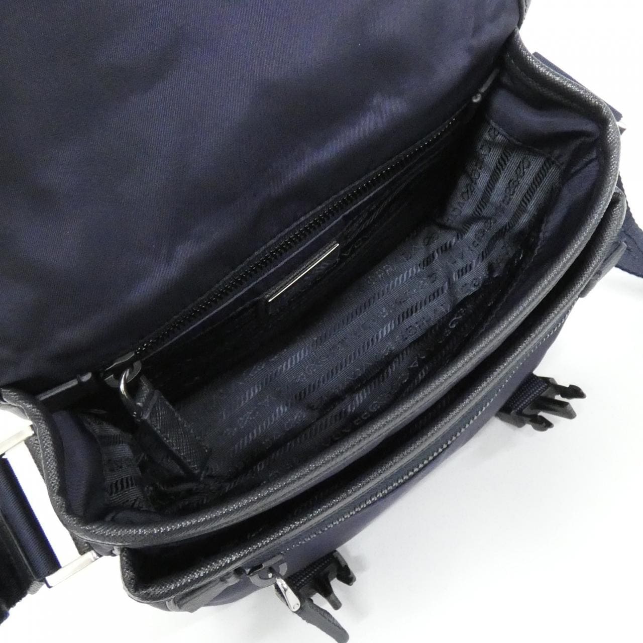 PRADA 2VD034 Shoulder Bag Blue - Thumbnail 6