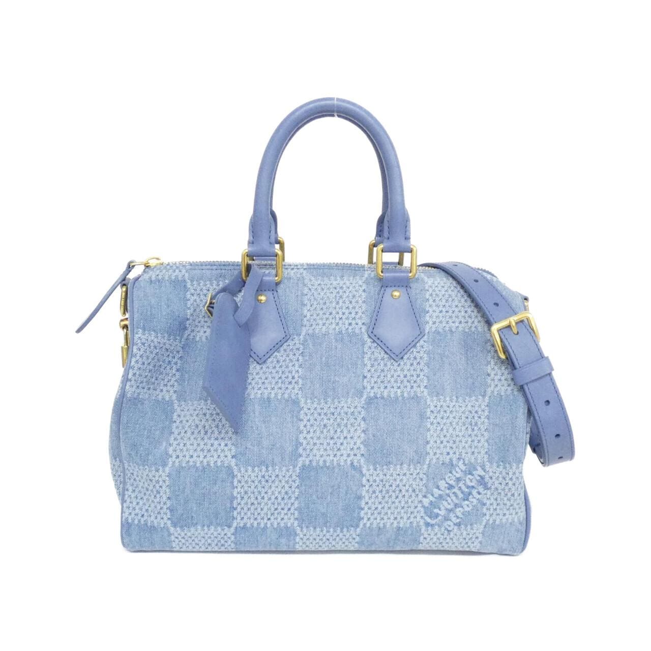 LOUIS VUITTON Speedy N00203 Bag Denim