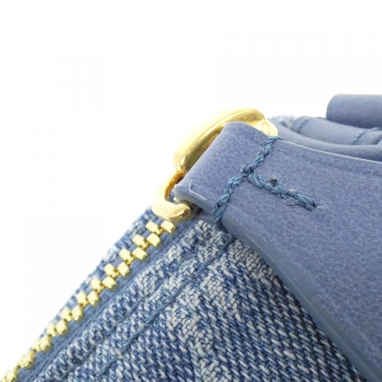 LOUIS VUITTON Speedy N00203 Bag Denim Blue Denim - Thumbnail 5