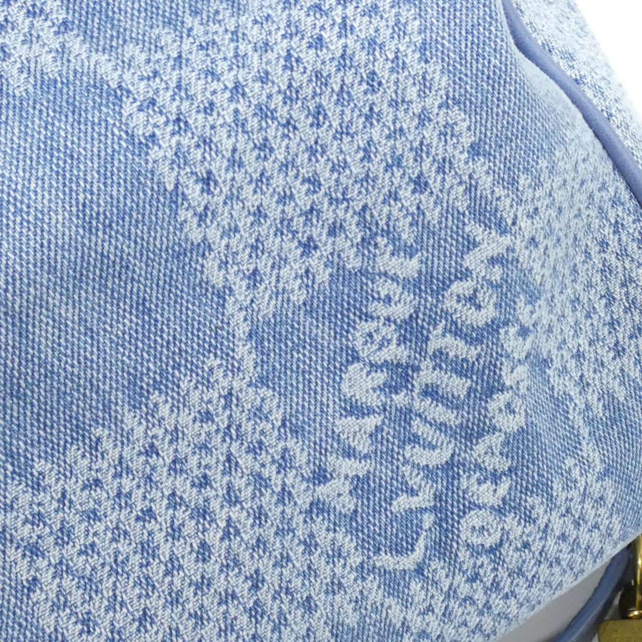 LOUIS VUITTON Speedy N00203 Bag Denim Blue Denim - Thumbnail 6