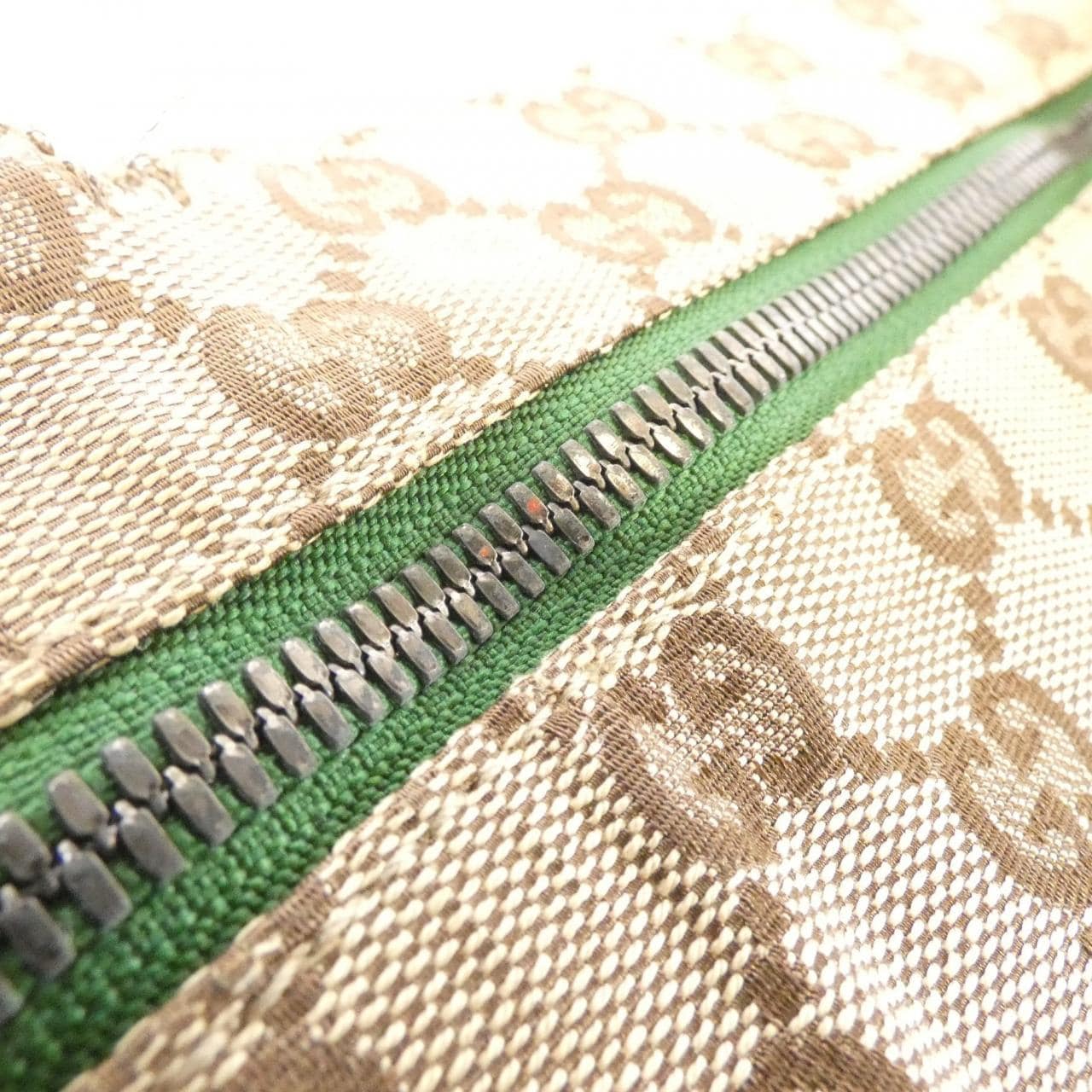 GUCCI 28566 Belt Bag Canvas 米色 帆布 中古品B - 縮圖 5