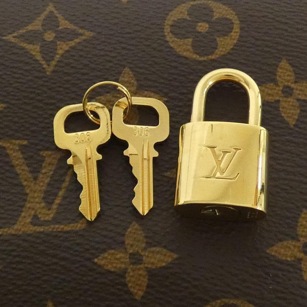 LOUIS VUITTON Speedy M20754 Boston Bag Monogram Black Monogram Rank A - Thumbnail 4