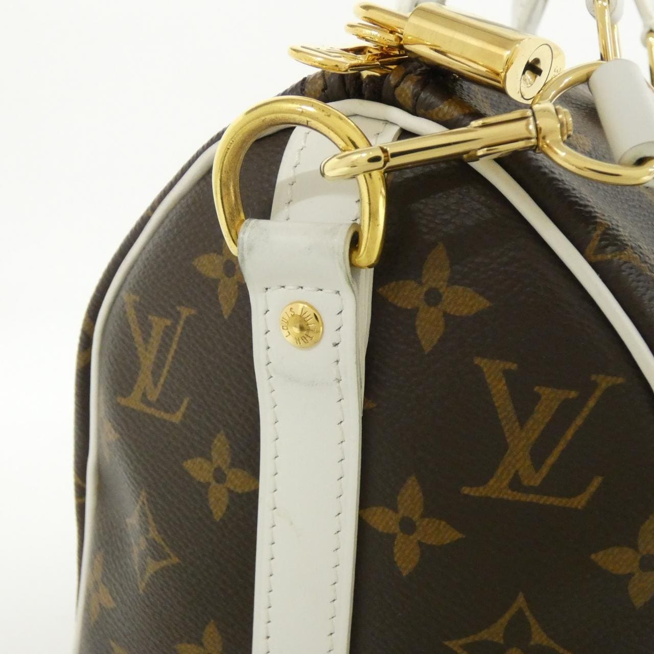 LOUIS VUITTON Speedy M20754 Boston Bag Monogram Black Monogram Rank A - Thumbnail 5