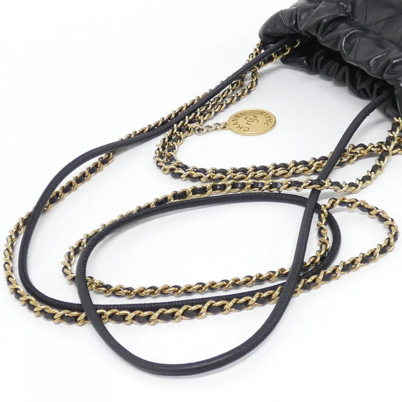 CHANEL Chanel 22 AS3980 Bag 黑色 中古品A - 縮圖 5