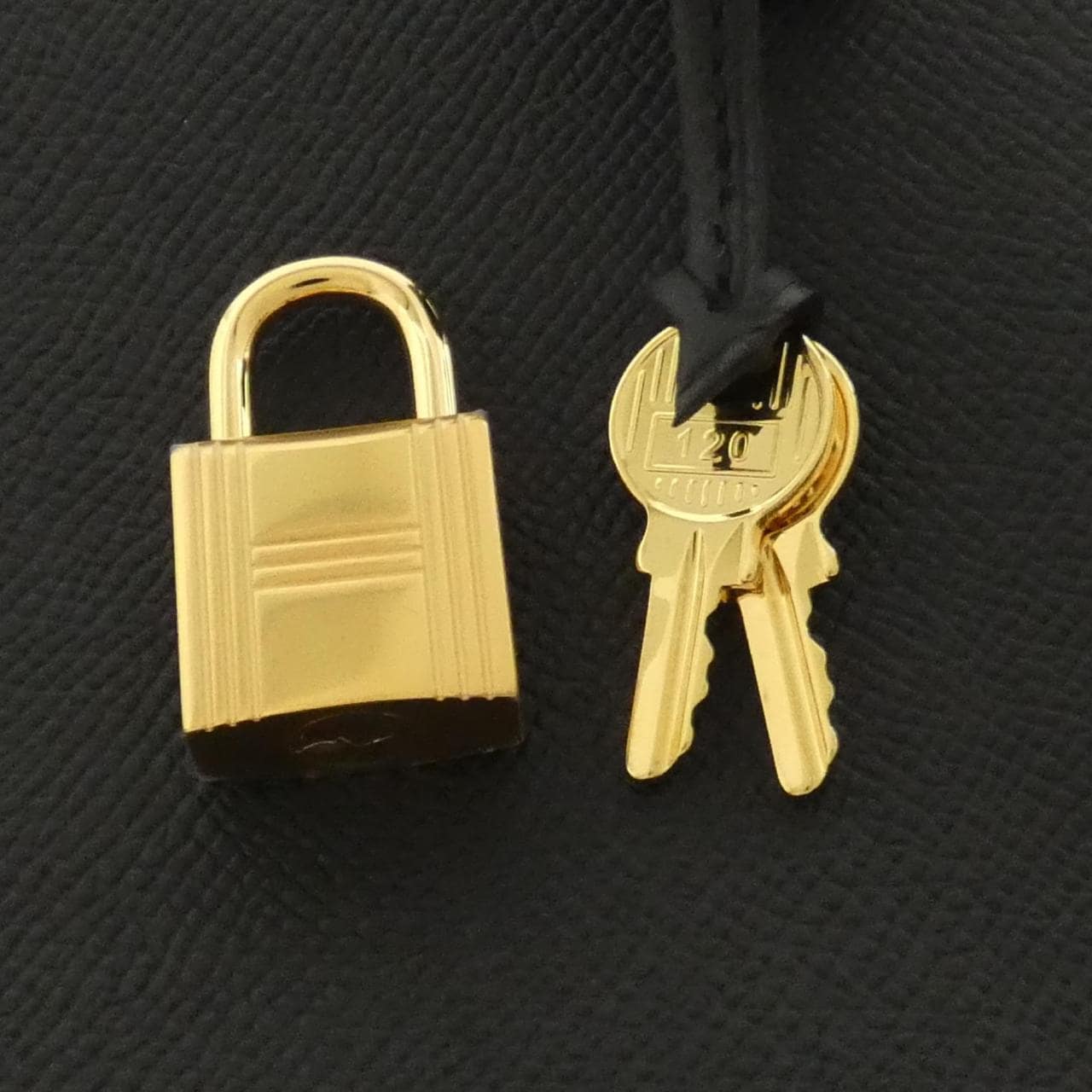 HERMES HERMÈS Bolide 082798CC Bag Epsom Black Epsom Leather Rank A - Thumbnail 3