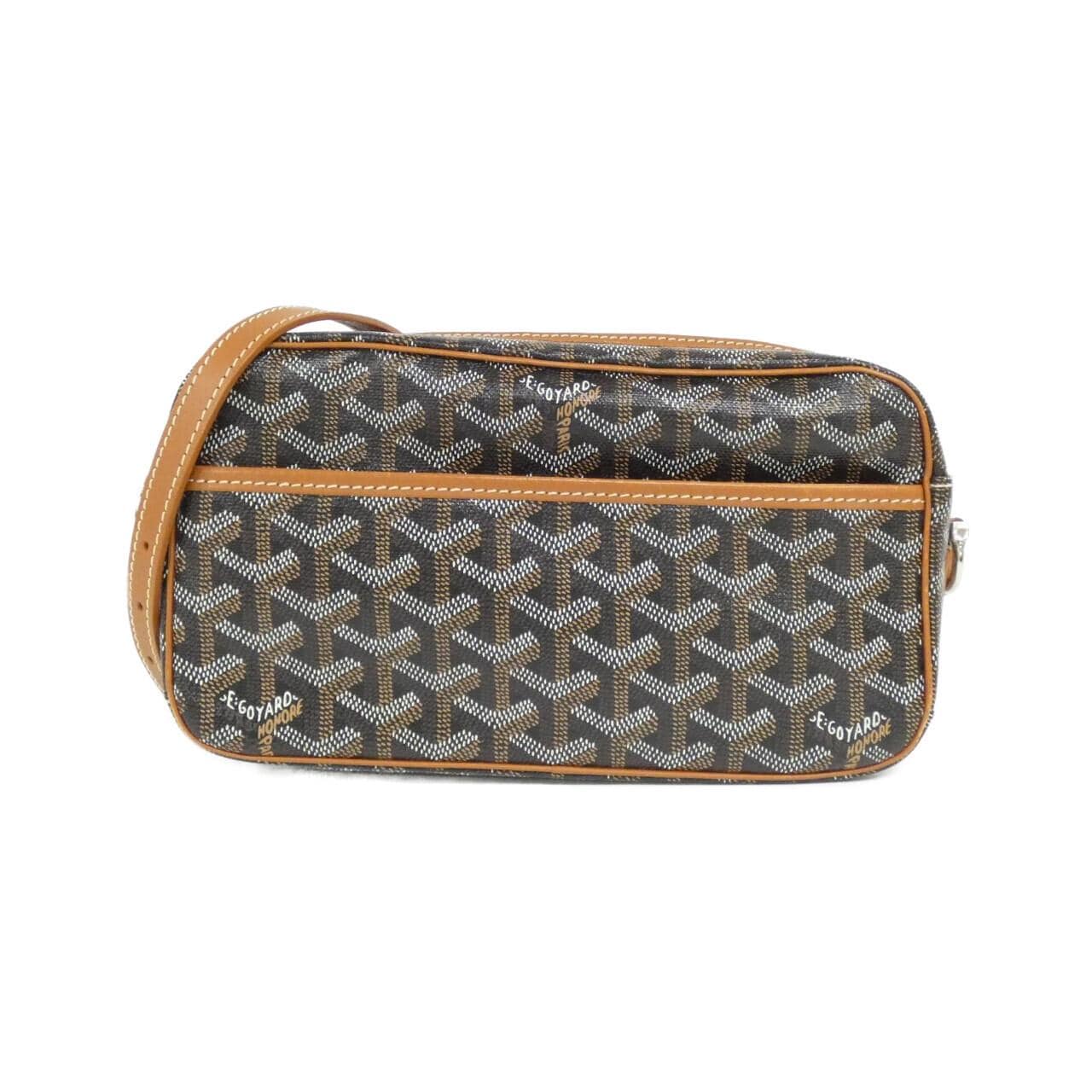 GOYARD AMA CAPVERT Shoulder Bag Canvas Black