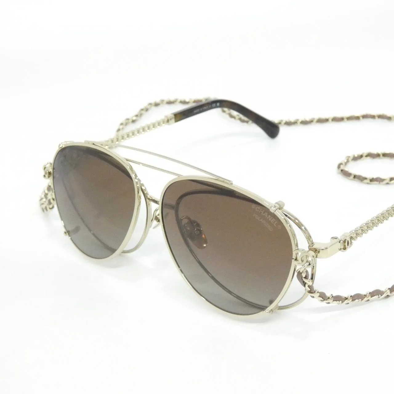 CHANEL 4292 Sunglasses 黑色 中古品A - 縮圖 5