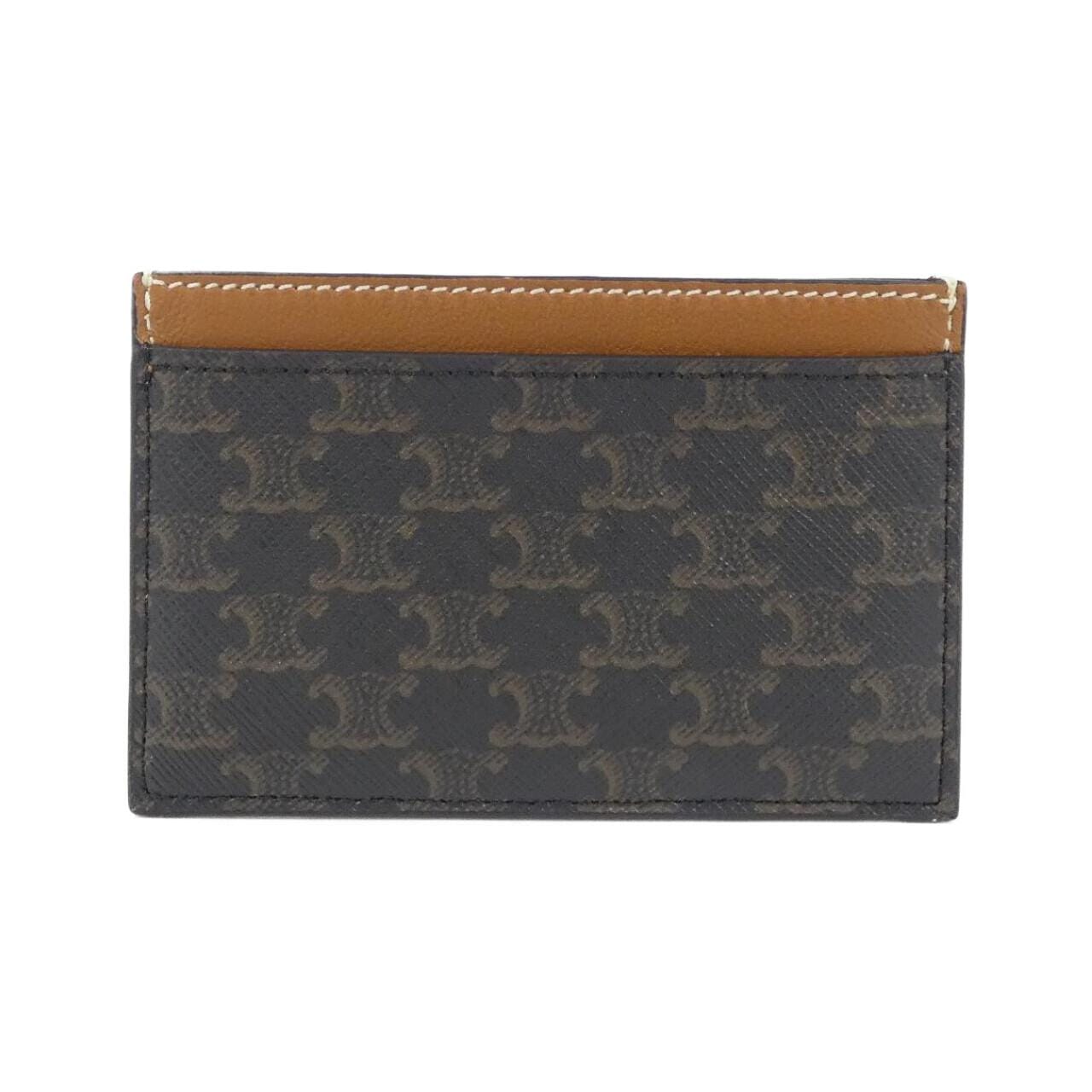 CELINE 10B702CLY Card Case Canvas 2