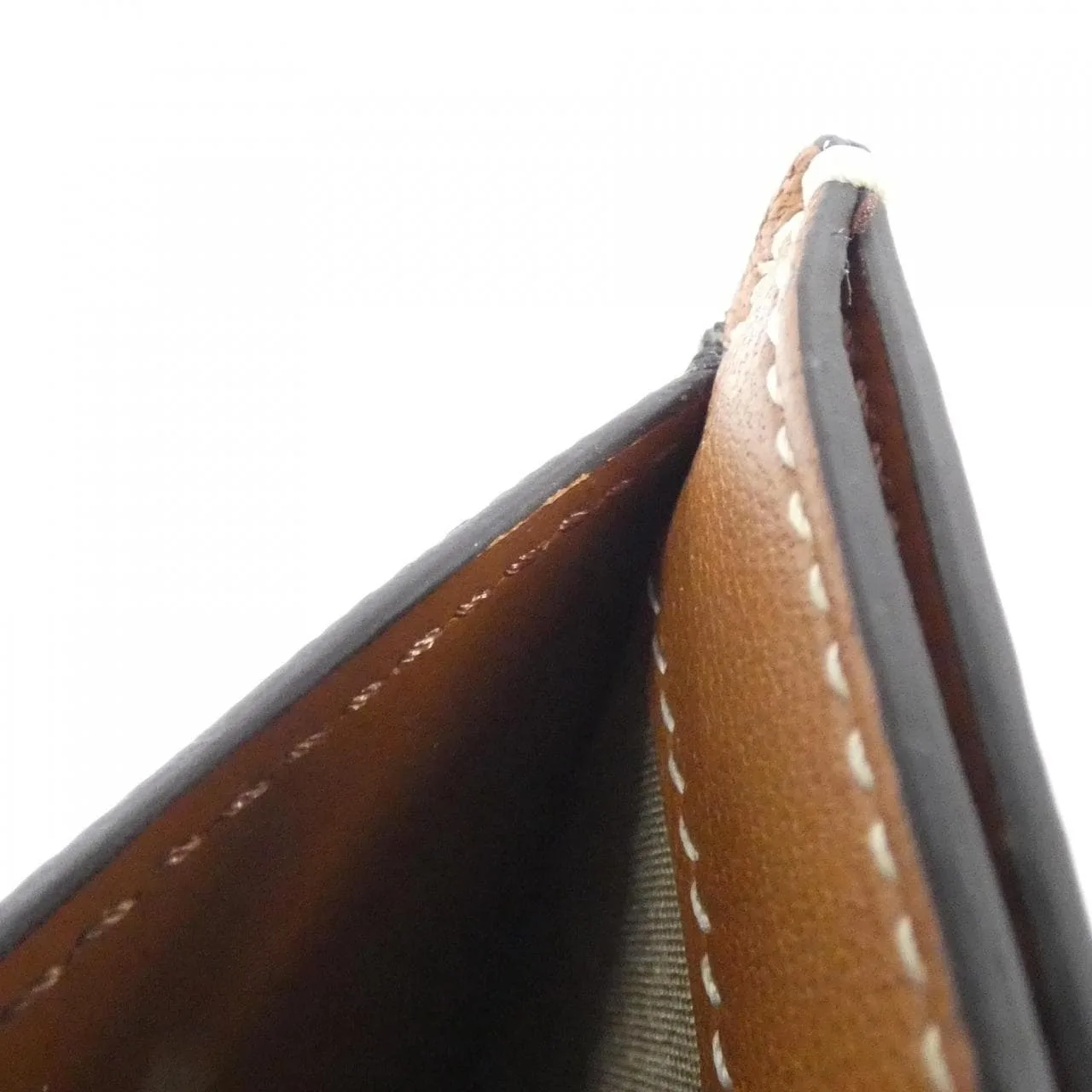 CELINE 10B702CLY Card Case Canvas 黑色 帆布 中古品A - 縮圖 4