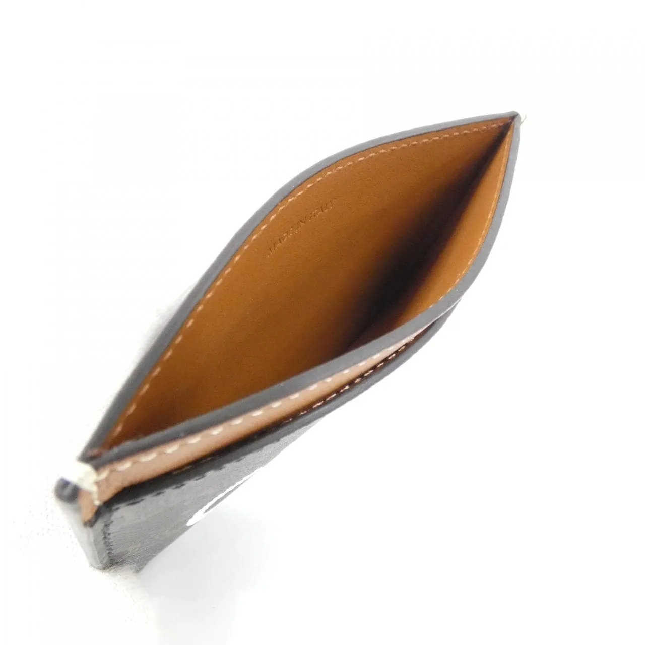 CELINE 10B702CLY Card Case Canvas 黑色 帆布 中古品A - 縮圖 5