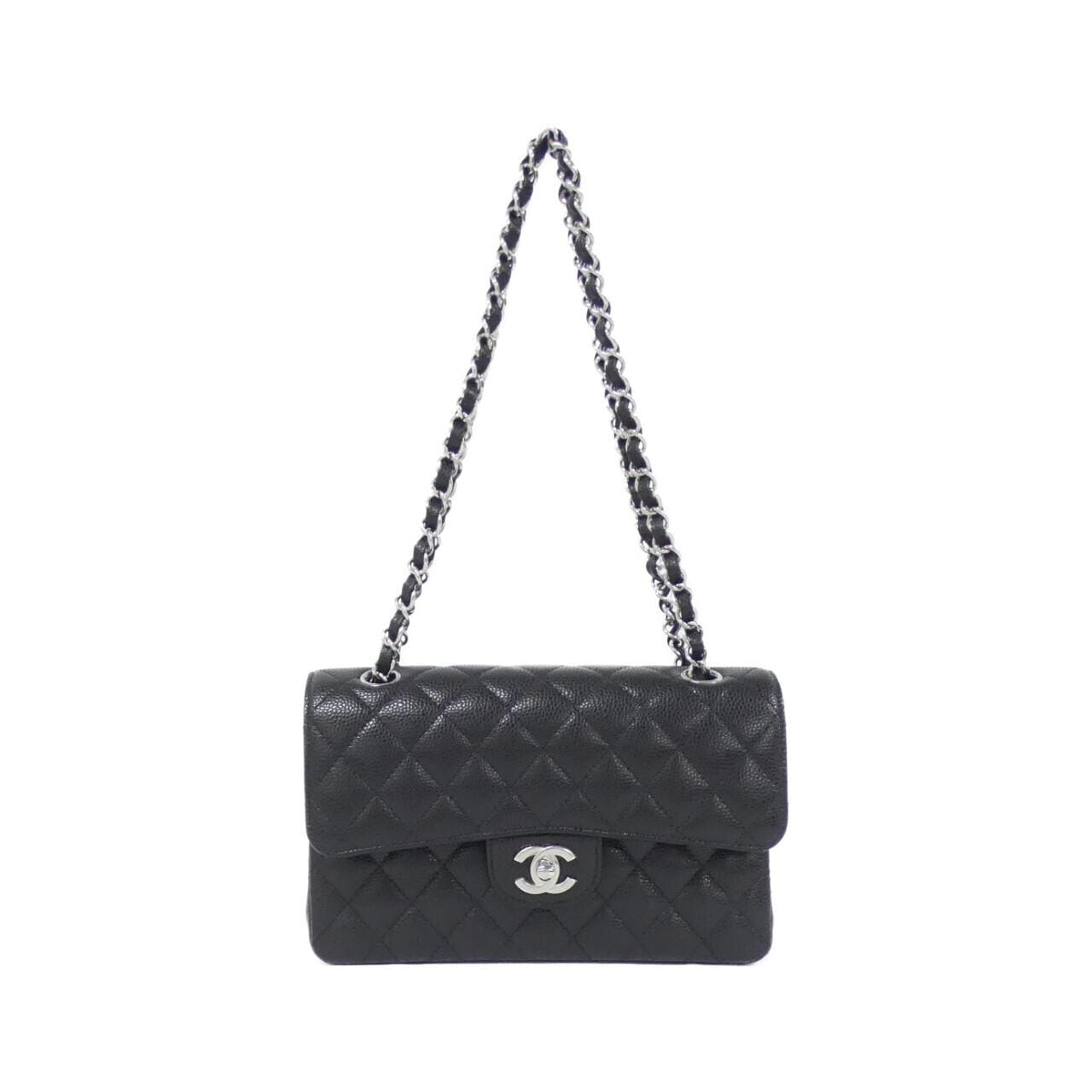 CHANEL Matelasse 1113 Shoulder Grained Calfskin