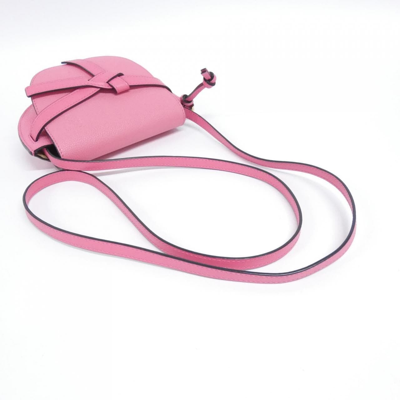 LOEWE Gate 321 12 U62 Shoulder Bag 黑色 中古品A - 縮圖 8