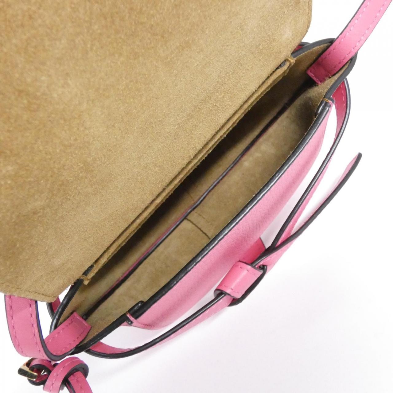 LOEWE Gate 321 12 U62 Shoulder Bag 黑色 中古品A - 縮圖 9