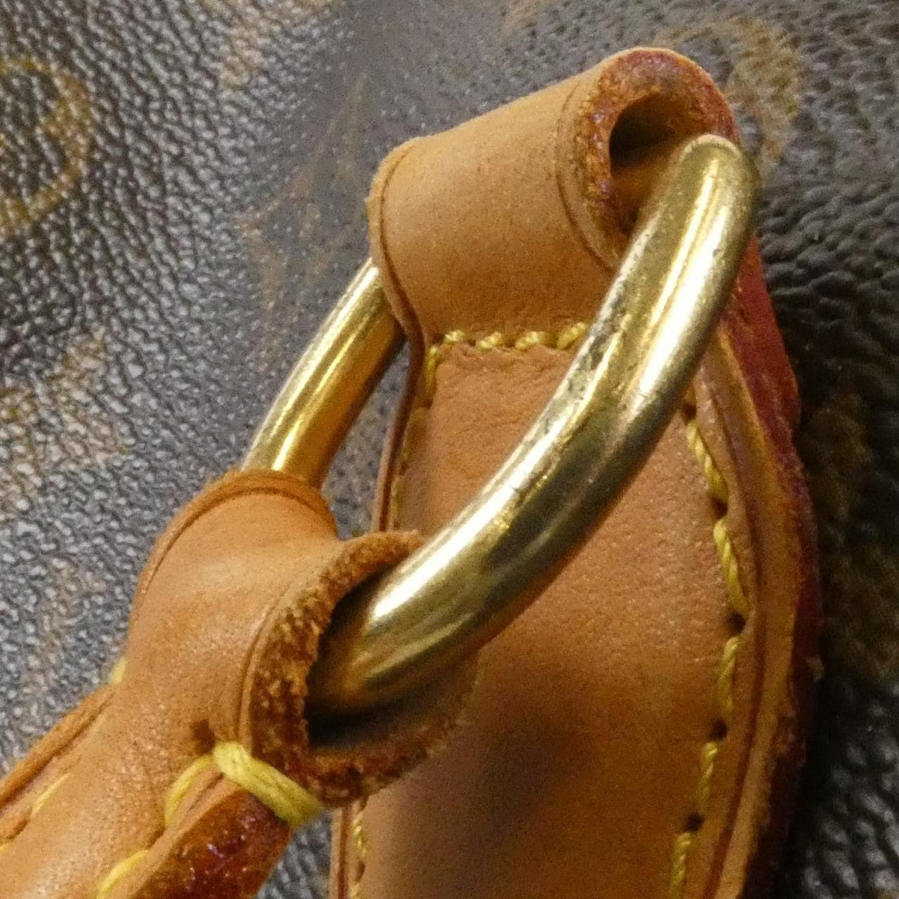 LOUIS VUITTON Lockit M40104 Handbag Monogram Black Monogram Rank B - Thumbnail 7