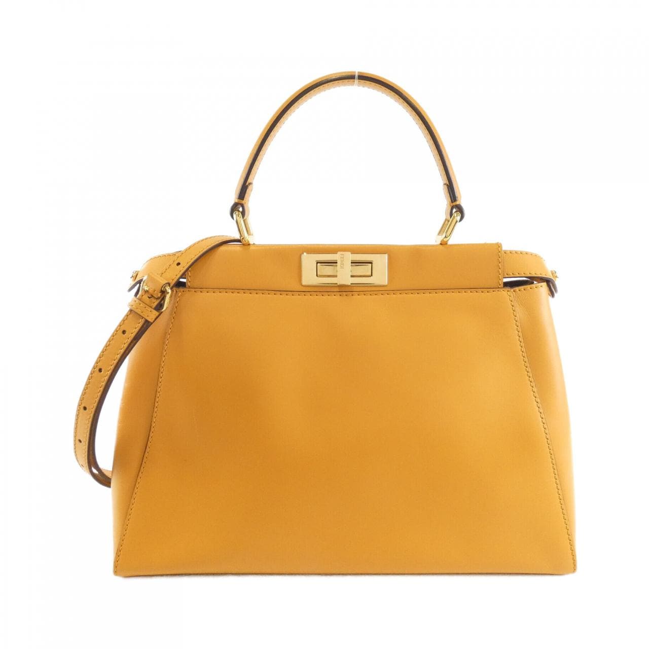FENDI Peekaboo 8BN226 Q4J Bag Camel