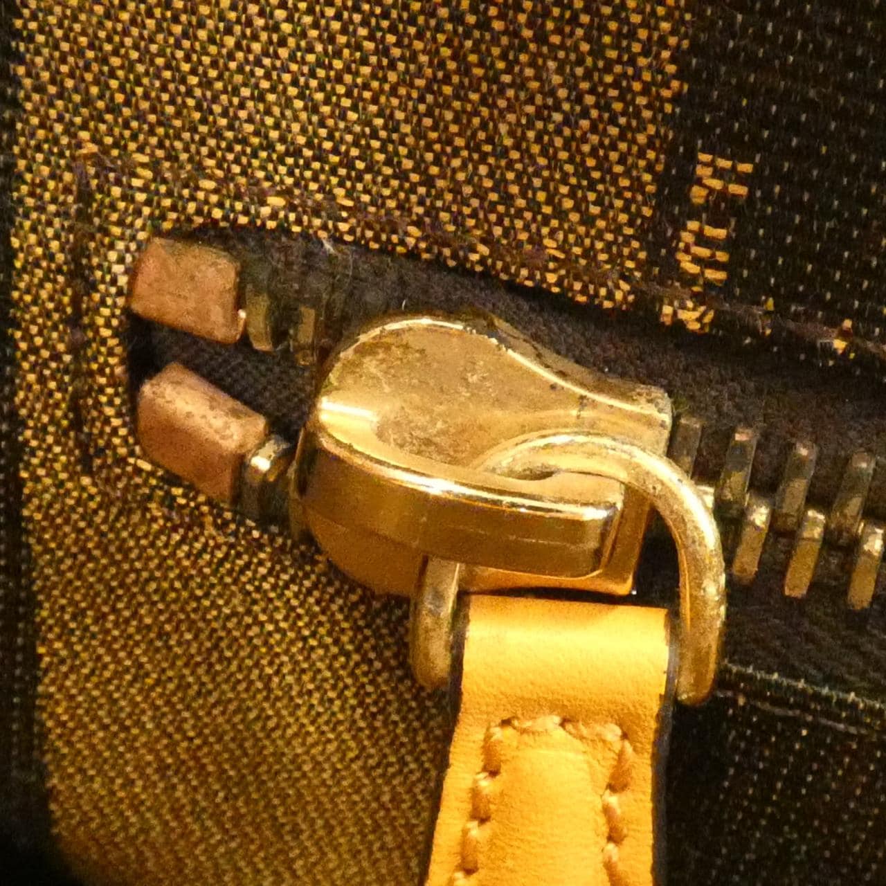 FENDI Peekaboo 8BN226 Q4J Bag 駝色 中古品A - 縮圖 10