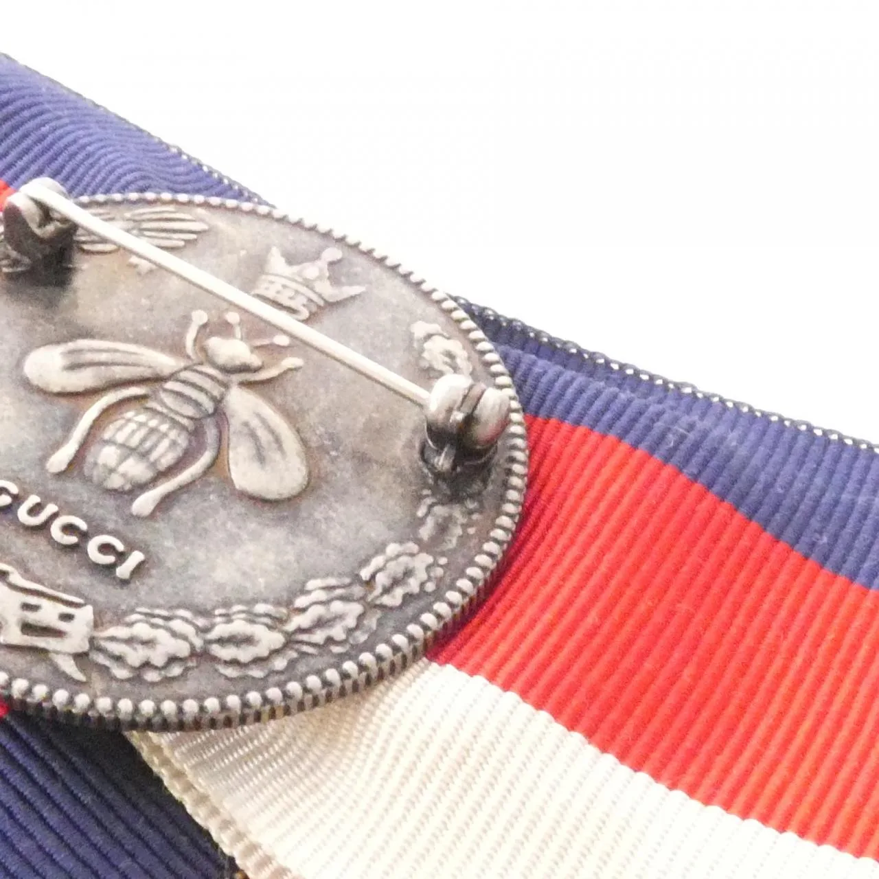 GUCCI Accessories 白色 中古品A - 縮圖 3